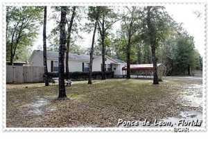 Country Living and A MUST SEE! This 3 bedroom 2 bath home is located off of Black Creek Rd approximately 4 miles from State Highway 20 in Bruce, FL on a private dead end dirt road. This home was qualified for FHA minimum down financing when seller bought it which means you can get a super low down payment and interest rate. Check with your agent or lender for details. Home features a split floor plan, bonus room and will be sold with all appliances present. Look over your quiet 3/4 acre lot from your screened porch or your paver stone patio. After a long day you can enter through the mudroom to keep the rest of the house dirt free. Front yard has lawn pump to help keep this yard green and lush. Keep cars and boats covered in 1 of the 3 carports. Buyer to verify all measurement