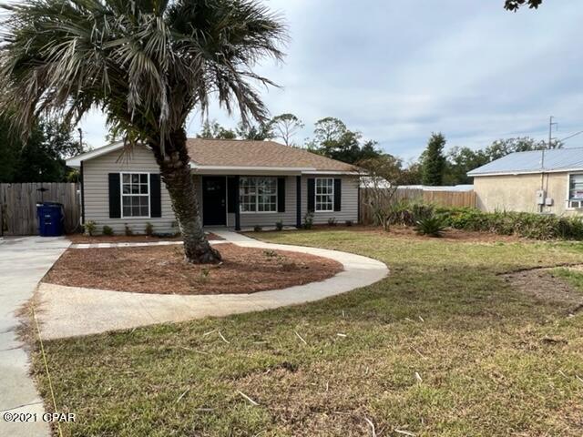 CURRENTLY UNDER CONTRACT, SELLER ACCEPTING BACKUP OFFERS. Fully remodeled 3 bedroom and 2 bath home. This like new property features stainless steel appliances, granite countertops, and a large fenced in landscaped backyard with a double gate for boat or trailer storage. Open concept split floorplan, master on one side with walk in closet. Stand alone laundry room off of kitchen. Two main living spaces, one in kitchen and one leading to backyard. New roof after hurricane Michael, 2019 replaced. This property is only a few blocks from great schools and Gulf Coast State College. Home is a 3 minute drive to Panama City Beach and a 10 minute drive to the closest beach access. As well as an 8 minute drive to Walmart and 7 minute drive to Publix.