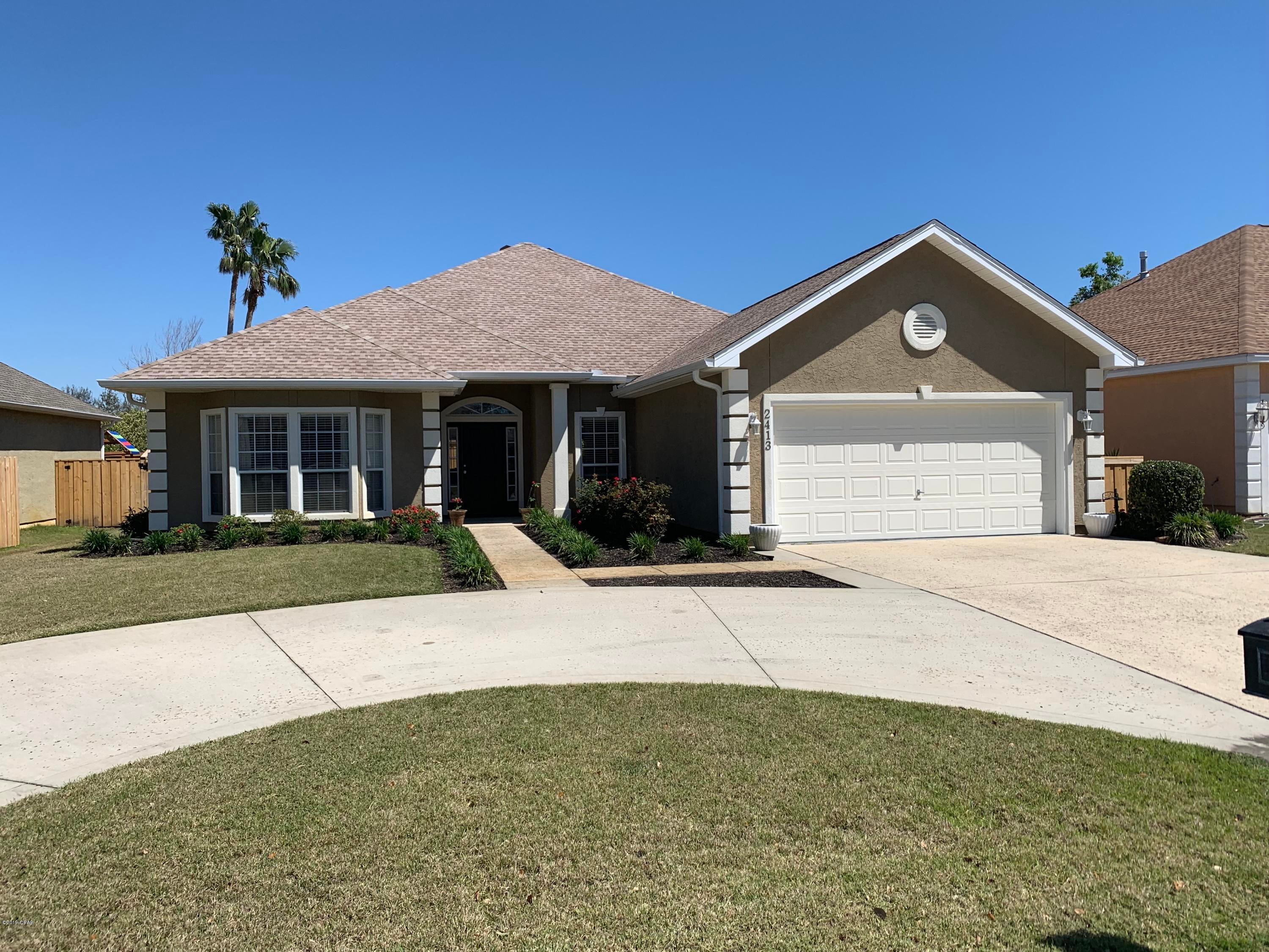 CURRENTLY UNDER CONTRACT SELLERS ACCEPTING BACKUP OFFERS..Five minutes from the gorgeous sugar white sandy beaches of the Gulf of Mexico, this property is a beautiful 4 bedroom 3 bath home in popular Pelican Bay.  The features include a brand new roof 2019, new HVAC 2017, split floor plan, huge open living area/dining area with beautiful walnut hardwood flooring, updated kitchen with new cabinets in 2013, stunning granite, porcelain tile, stainless appliances, tall ceilings with crown molding, smooth ceilings throughout, 2 hot water heaters one being tankless, sprinkler system, circle drive, partial home generator, unbelievable outside stone fireplace and patio, new roof, and much more!   All measurements are

approximate please verify if important.