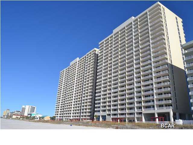****UNBELIEVABLE WEST END UNIT IN MAJESTIC TOWER II******The sunsets from this balcony will take your breath away!!!!This 3 bedroom 2 bath end unit is being sold fully furnished with tile throughout the main living area, stainless steel appliances, flat screen TV's and much more. This is a must see condo!!!. Majestic Beach Towers is one of the most upscale and popular resorts with unsurpassed amenities that include 3 outdoor pools, 2 large heated indoor pools, 3 hot tubs, kiddie pool, state of the art fitness center with his/hers sauna and steam room, 125 seats stadium style movie theatre, conference facility, private owner's lounge, tennis court, H2O poolside bar and grill and a Starbucks/deli. This spectacular resort is located in the heart of Panama City Beach close to