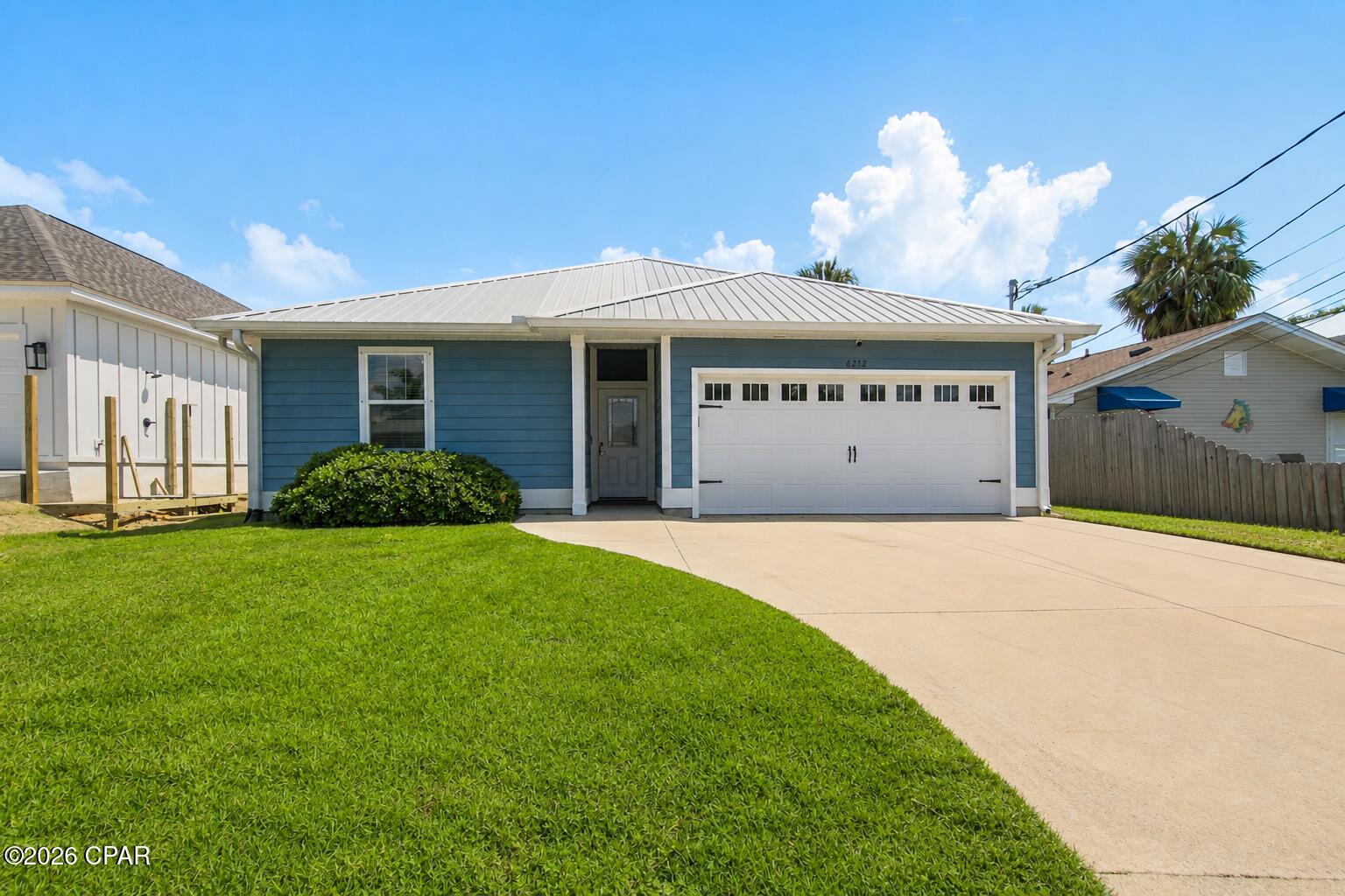 **Panama City Beach Home for Sale Near the Beach, St. Andrews State Park & Boat Ramps -- No HOA!**


 Welcome to 6222 Pinetree Avenue, a 3-bedroom, 2.5-bath home in Panama City Beach, Florida, offering the coastal lifestyle buyers are looking for with NO HOA. Built in 2018, this well-designed split-floor-plan home features a durable metal roof, PAID-OFF solar panels, Hardie board siding, LeafGuard gutters and several fruit-bearing trees.


 Inside, the open-concept floor plan creates an easy flow between the living, dining and kitchen areas, with tile flooring throughout the main living space. The private primary suite features a spacious walk-in closet and en-suite bathroom with a double vanity and walk-in tub. Two additional bedrooms are located separately, providing privacy and flexibility for family, guests, a home office or a vacation retreat.


 Located in Panama City Beach near St. Andrews State Park, public beach accesses, boat ramps, restaurants, shopping and entertainment, this home puts you close to the Gulf and some of the area's most popular outdoor recreation. Whether you're searching for a primary residence, second home or Panama City Beach property with no HOA, 6222 Pinetree Avenue offers a combination of location, energy-efficient features and low-maintenance exterior upgrades.


 Enjoy easy access to boating, fishing, beaches, dining and everything that makes Panama City Beach living so desirable.

Contact your agent to schedule a private showing today.


 All sizes and measurements are approximate; buyer to verify all information deemed important.
