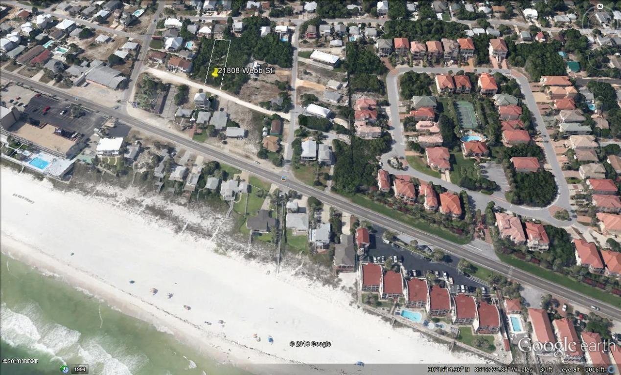 Don't miss out on the opportunity to build your dream home at the west end of Panama City Beach. This is a very large lot that is deep enough to build 2 homes if you wish. You will also have views of the Gulf of Mexico with a multi level home. This fantastic lot is located just 1 block from our beautiful sugar white sandy beaches in a very nice area.