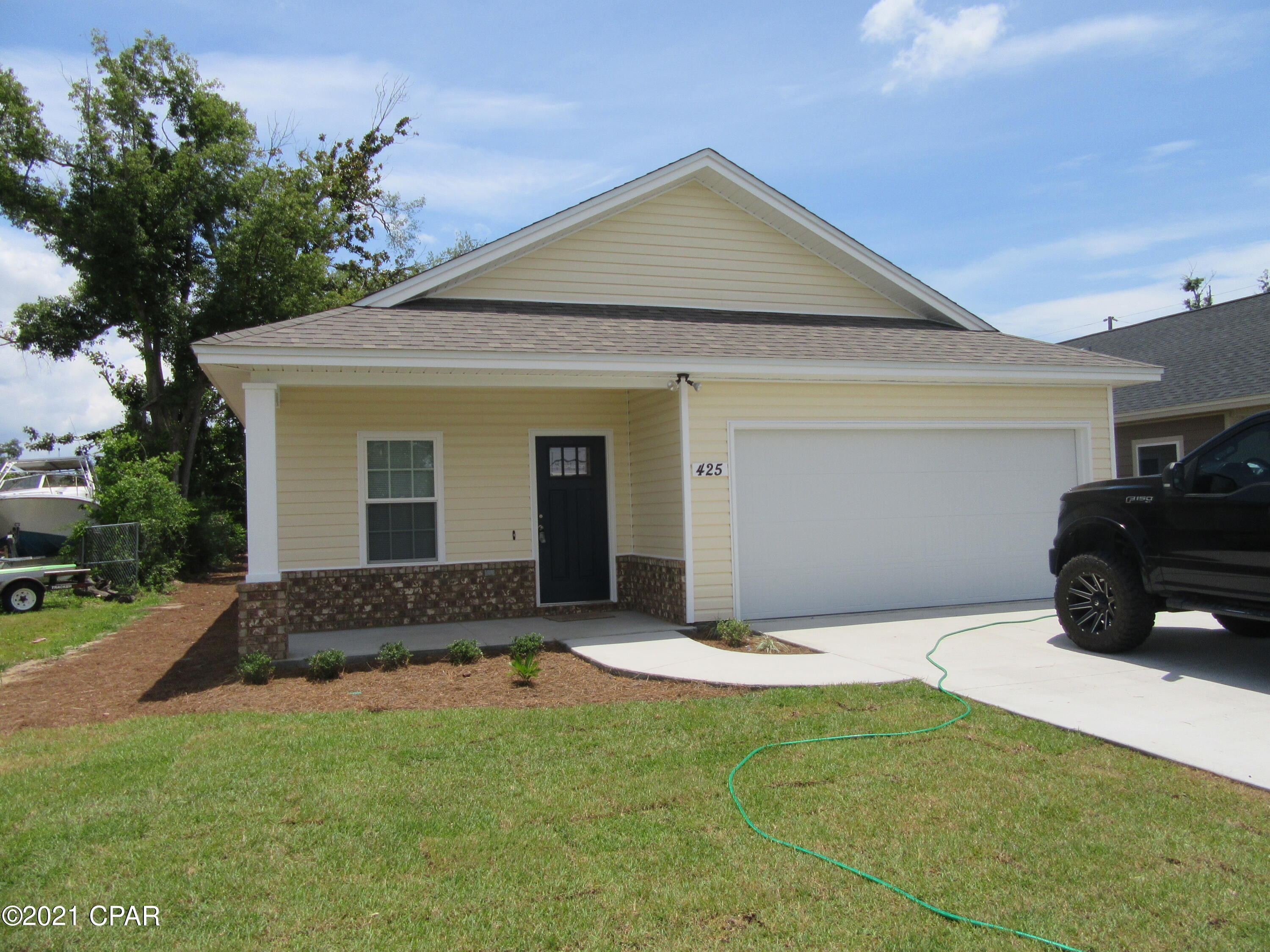 Located in the much desired community of Lynn Haven, this beautiful new construction 3 bedroom 2 bath home is convenient to shopping, dining, schools, outdoors and north bay and centrally located to the Worlds Most Beautiful Beaches and Military Installations. New construction include but not limited to new wood plank flooring, new paint, trim, upgraded fixtures, custom counter tops, cabinets, and stainless appliances. This property has an large 2 car garage. Living area is a very large open space with an island wet bar for entertaining. All property sizes and ages are approximate, please measure and/or verify if important. School assignments are subject to change, please check with Bay County for most accurate information. Deposit is the same as the rent. No pets allowed.