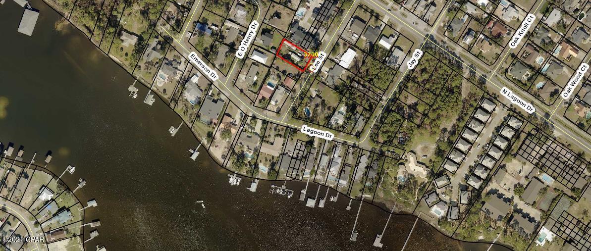 Almost 1/4 lot in great neighborhood with 2 rented mobile homes. Both 2 bed 1 bath. Rent is $500 & $400 per month and tenants pay their own utilities. Value is going to be mainly in the land, mobile homes have no titles.  Or build your dream home. Two miles to beach and St. Andrews State Park