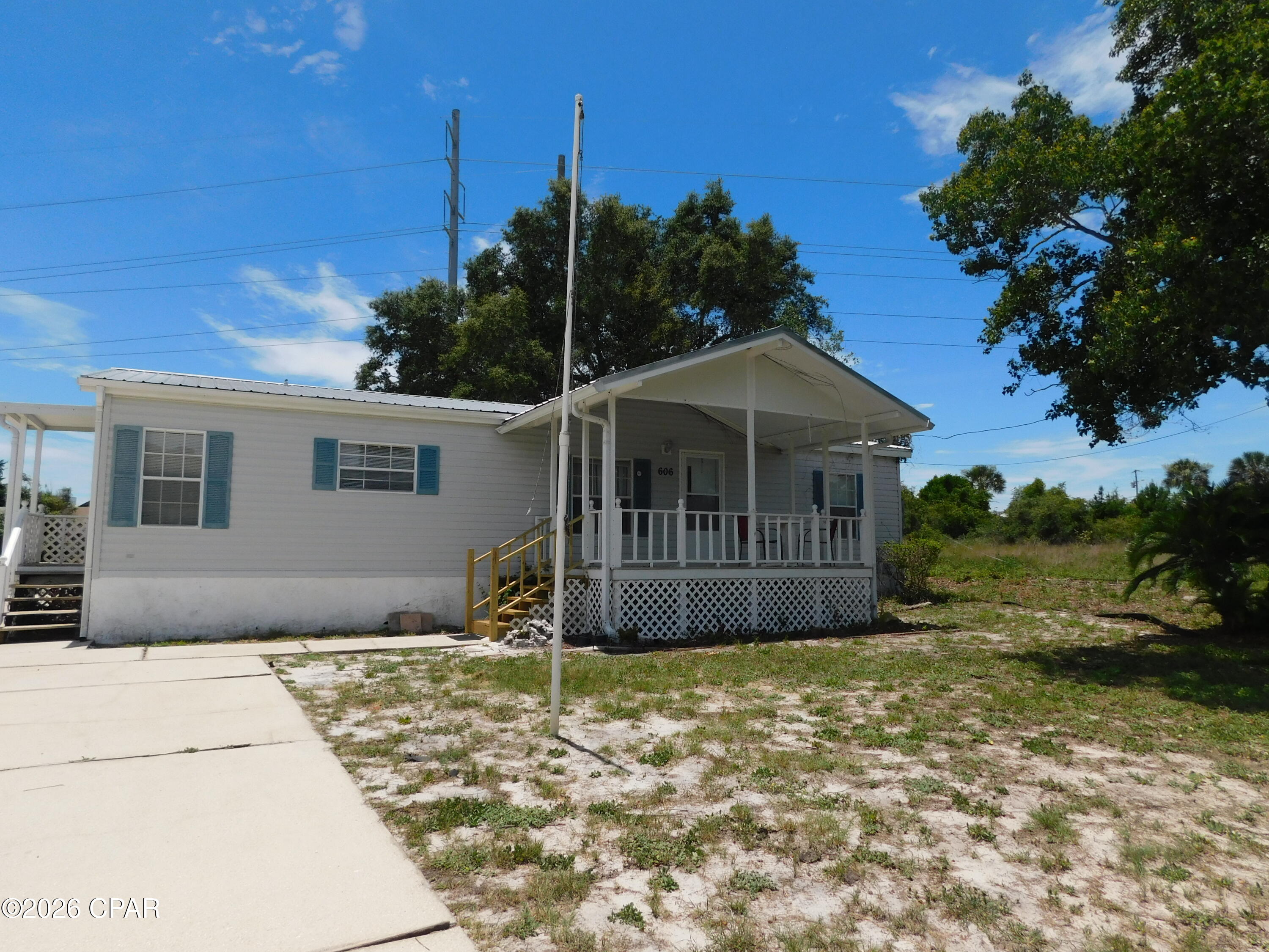REDUCED! REDUCED!!Short Term Rental Allowed, No HOA, No flood insurance needed! Wonderful investment. If you have always wanted  a place 
close to the beach that you can afford this is it!!
 Home features 3  bedrooms/ 2 baths, living room, dining area and ki investmenttchen all open , ready for
entertaining.
 Main bedroom has a walk-n-closet, bath, with garden tub/ separate shower. Split floor plan.  kitchen has lots of cabinets, laundry area washer/ dryer stay. stove and refrigerator stay. all waiting for that shrimp boil!! Outside you have  a Dbl. 
carport, place to park more cars. No HOAS, mile to beach are less, close to Lake Powell, grocery stores, restaurants, all on the much wanted West End of the
 Beach.