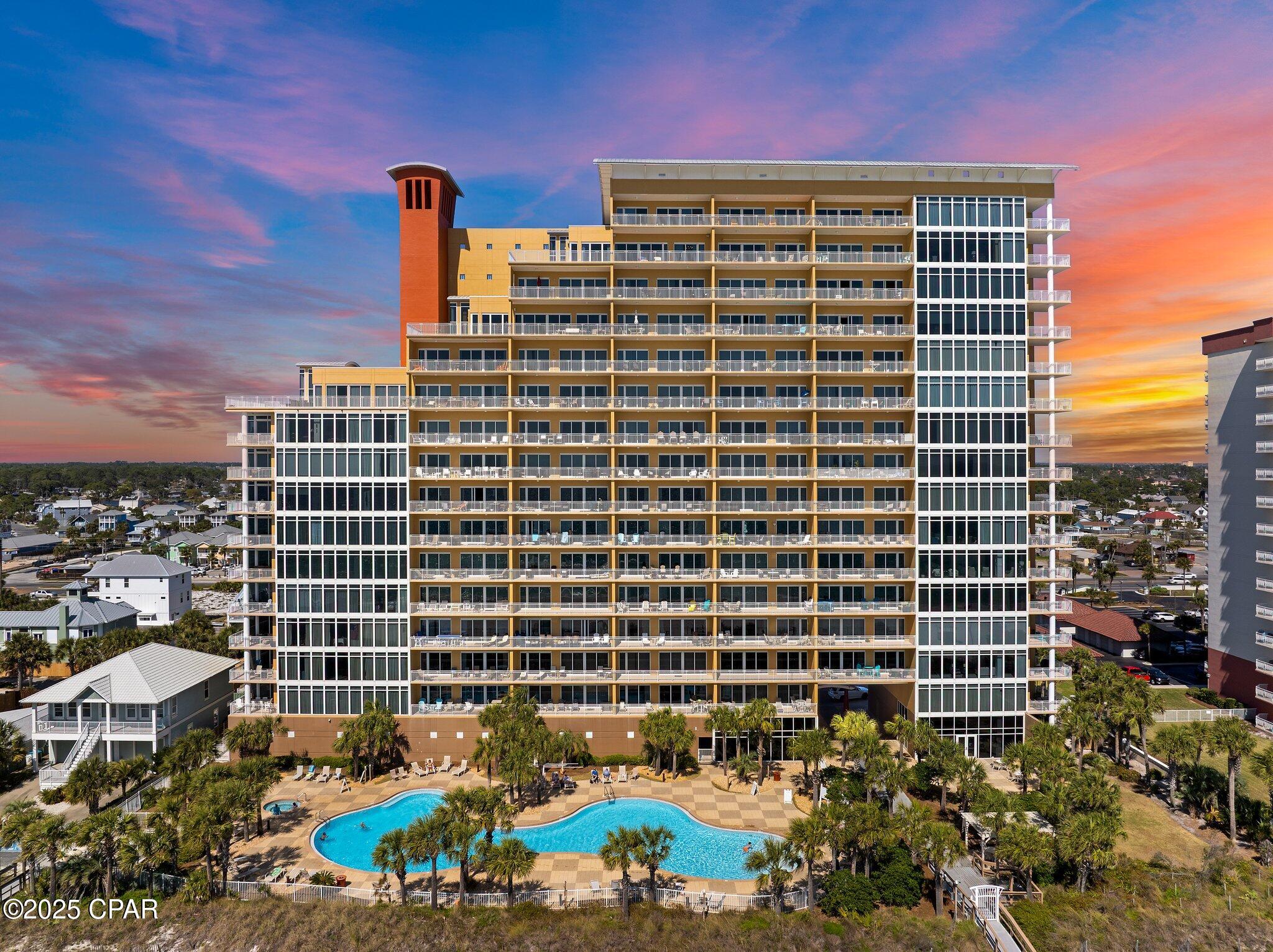 EXPANSIVE 2,274 SQ. FT. GULF-FRONT RESIDENCE AT STERLING BEACH! Experience the space and comfort of a true coastal home combined with breathtaking Gulf-front living in this spacious 3-bedroom, 3-bath residence. Floor-to-ceiling windows showcase sweeping views of the emerald-green waters and sugar-white sands of Panama City Beach, filling the living spaces with natural light and putting the Gulf on display from the moment you walk through the door.

Offering an impressive 2,274 square feet, this spacious floor plan provides plenty of room to gather, entertain and relax while still offering privacy for family and guests. The open-concept living and dining areas flow seamlessly into the beautifully appointed kitchen featuring a large granite island, stainless steel appliances, custom cabinetry and abundant workspace and storage.

The Gulf-front primary suite is a private retreat featuring its own balcony, beautiful water views and a spacious ensuite bath with an oversized walk-in shower, dual vanities and upscale finishes. Two generously sized guest bedrooms and additional baths provide comfortable accommodations for family and visitors, making this residence an exceptional choice as a primary home, second home or vacation retreat.

Tile flooring, crown molding, recessed lighting and timeless architectural details complement the home's coastal style, while expansive windows and multiple outdoor spaces allow you to enjoy the Gulf views that make this residence so special.

Currently participating in a vacation rental program with a strong booking history, Unit 301 also offers an attractive opportunity for buyers looking for a Gulf-front second home with established rental appeal. Rental history and additional information are available upon request.

Sterling Beach offers more than 300 feet of pristine Gulf frontage along with an impressive collection of resort-style amenities, including a spectacular 4,000 sq. ft. beachfront pool, seasonally heated spa, fitness center, private 48-seat theater and convenient beach access.

Ideally located on the quieter east end of Panama City Beach along sought-after Thomas Drive, Sterling Beach is just minutes from St. Andrews State Park, marinas, boating and fishing, waterfront dining, shopping and many of the area's favorite local destinations.

If you've been searching for a Gulf-front property that offers the SPACE of a home, the VIEWS of a beachfront retreat and the AMENITIES of a luxury resort, Sterling Beach Unit 301 deserves to be at the top of your list. Schedule your private showing and experience this exceptional Gulf-front residence for yourself.