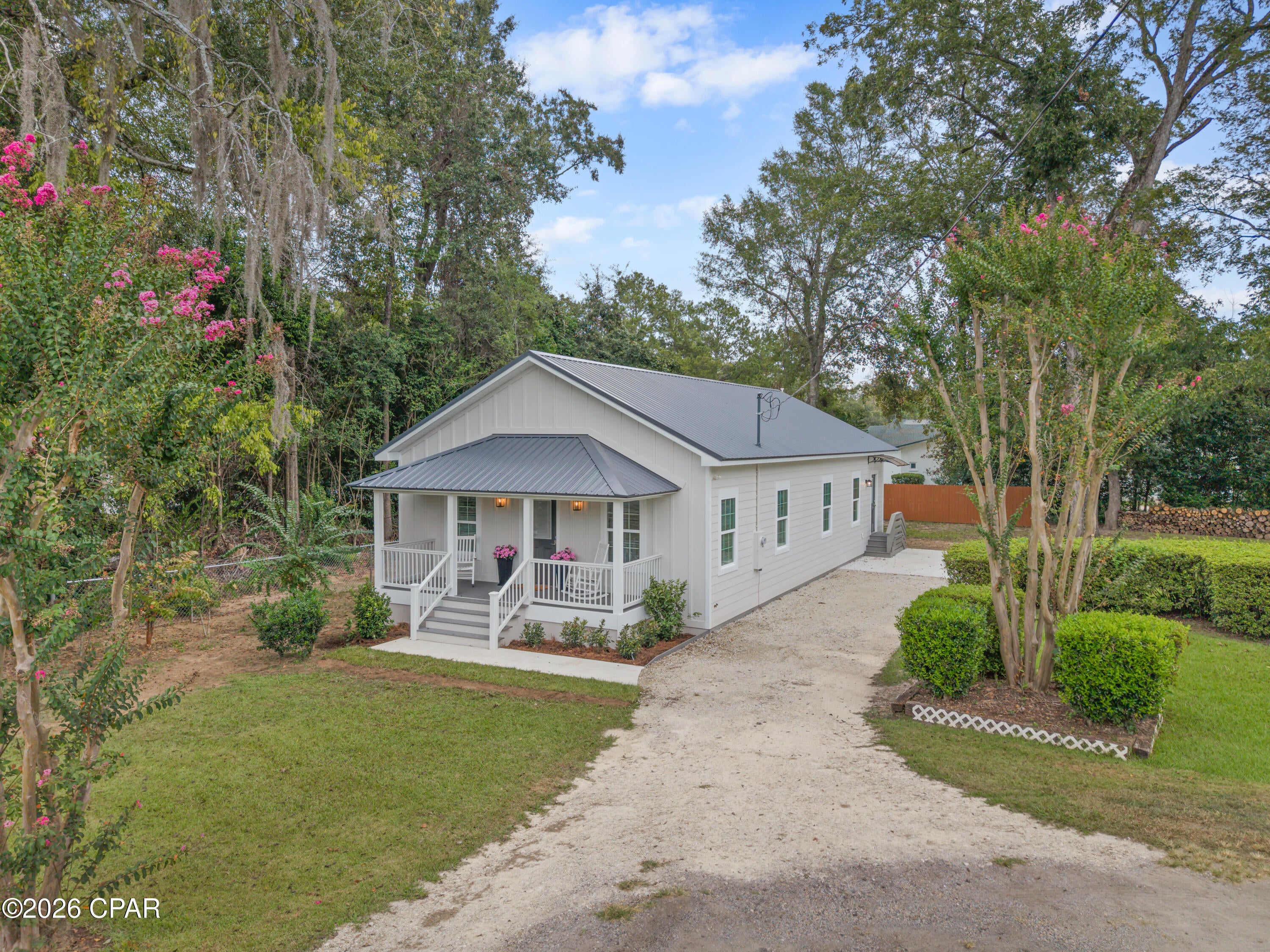 Brand new construction in the heart of Marianna! This charming 3-bedroom, 2-bathroom Florida cottage offers 1456 square feet of modern living space completely within the convenient city limits.
Priced perfectly, this home combines classic southern charm with all the benefits of a new build, including energy efficiency, low maintenance, and up-to-date building codes. The thoughtful layout features an open-concept living and dining area, a bright kitchen with contemporary finishes, and a spacious primary suite. Enjoy relaxing mornings on the cozy front porch or take advantage of being just minutes away from local shopping, dining, and historic downtown Marianna.
Whether you are a first-time homebuyer, looking to downsize, or seeking a turnkey investment property, this beautiful cottage is a rare find at this price point. Schedule your private tour today!