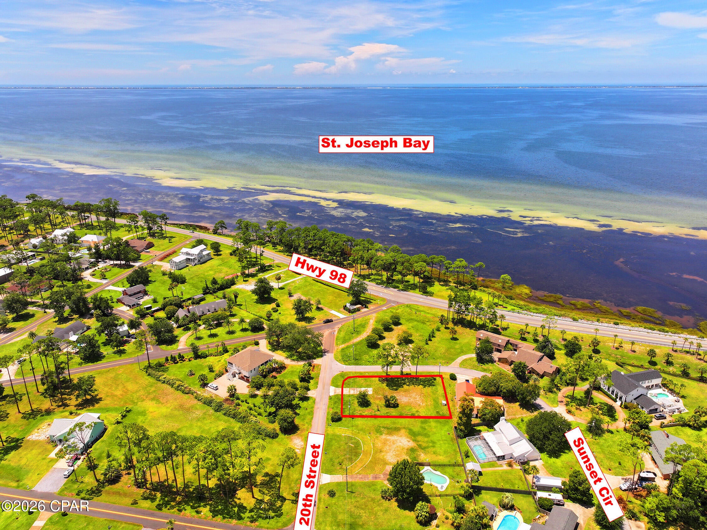 Unbeatable Coastal Value! This .24-acre homesite offers St. Joseph Bay views and a prime location close to downtown Port St. Joe, giving you the opportunity to create the home you've been dreaming about in the heart of Florida's Forgotten Coast.

Located in an established residential neighborhood, this property offers a wonderful combination of water views, convenience and coastal lifestyle. Head to the boat ramp for a day on the bay, enjoy a game of pickleball, or make your way downtown for local restaurants, boutiques, bars and the unique small-town atmosphere Port St. Joe is known for--all just a golf cart ride away.

This property is offered at $250,000. 

Don't miss your chance to build something truly special in Port St. Joe.
