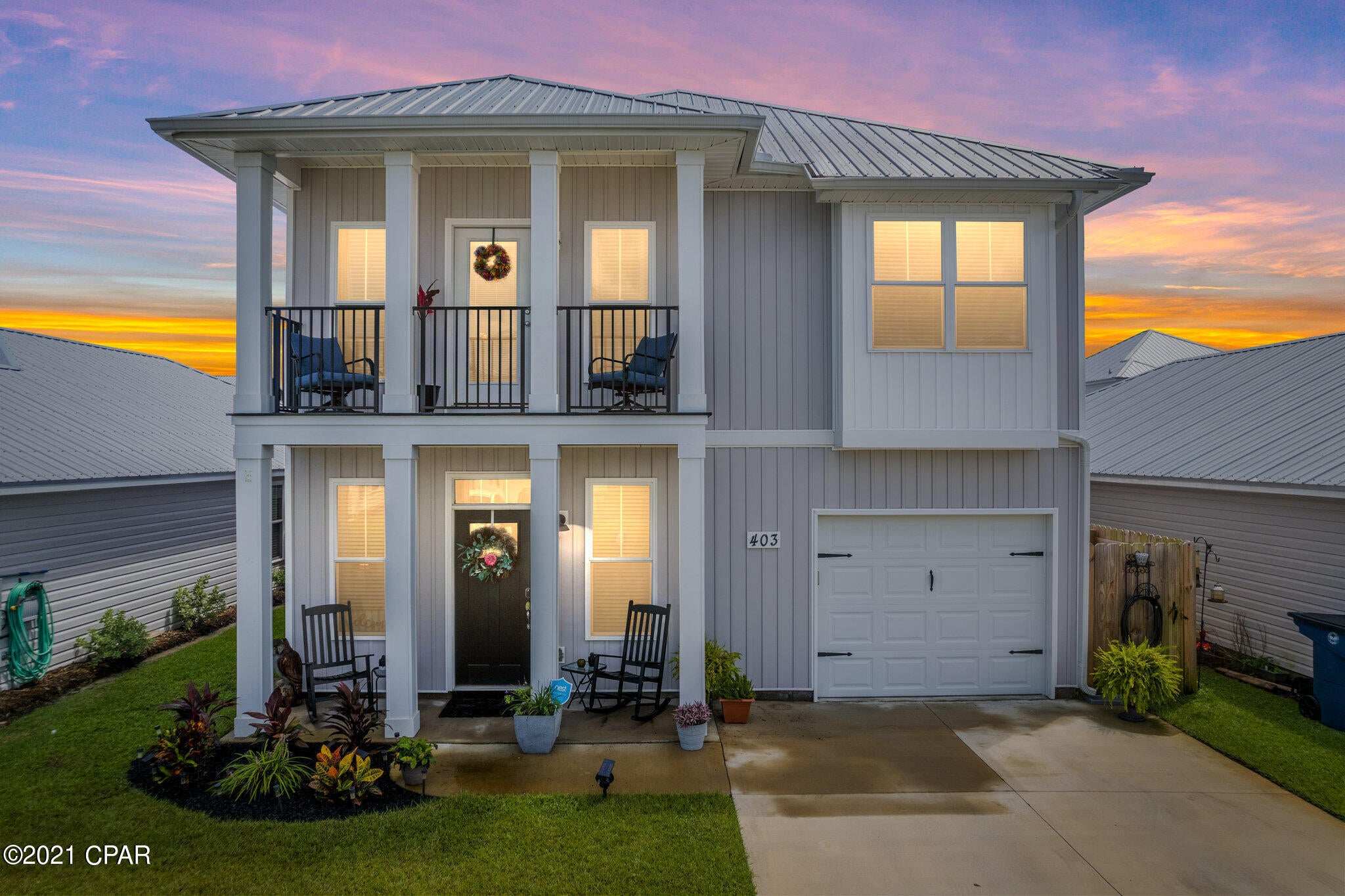 Like ''New Home'' for sale with tons of upgrades! This spacious 4 bedroom 2 1/2 bath home is in close proximity to Tyndall AFB and the white sandy beaches of Panama City Beach. 

The home offers beautiful finishes with shaker cabinets, quartz counter tops, and beautiful vinyl plank wood looking floors. Neighborhood offers paver streets, Park areas, Playground and Basketball court. This home has a metal roof and is super energy efficient!