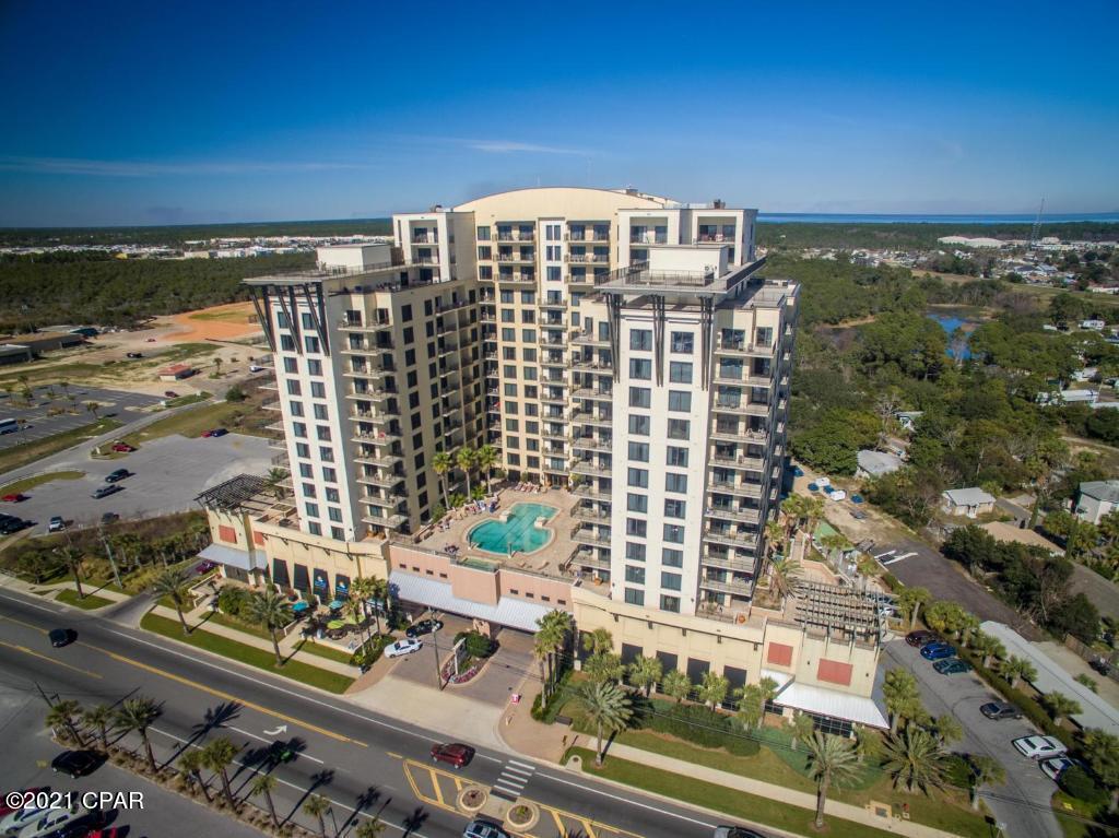 ''CURRENTLY UNDER CONTRACT, SELLER ACCEPTING BACKUP OFFERS!'' 

Check out this wonderfully appointed 2 bedroom penthouse condo overlooking the Panama City Beach Gulf front strip to the east with a beautiful birdseye view of West Bay to the rear! Talk about exclusive-be one of only six units on the 16th floor! No need for renovations as this condo is gorgeous & perfect for long-term living/vacation rental investment! Entry features formal foyer, dining area, & full kitchen with granite breakfast bar! You'll love  your master bedroom oasis complete with Gulf views from your very own private balcony, plus walk-in closet, & en suite! Living area has Gulf views from lounge area & there's a large main balcony to share! The unique split floorplan allows your guests their own space with water views & second full bath! Investors-seller to carry until Jan.,2022!