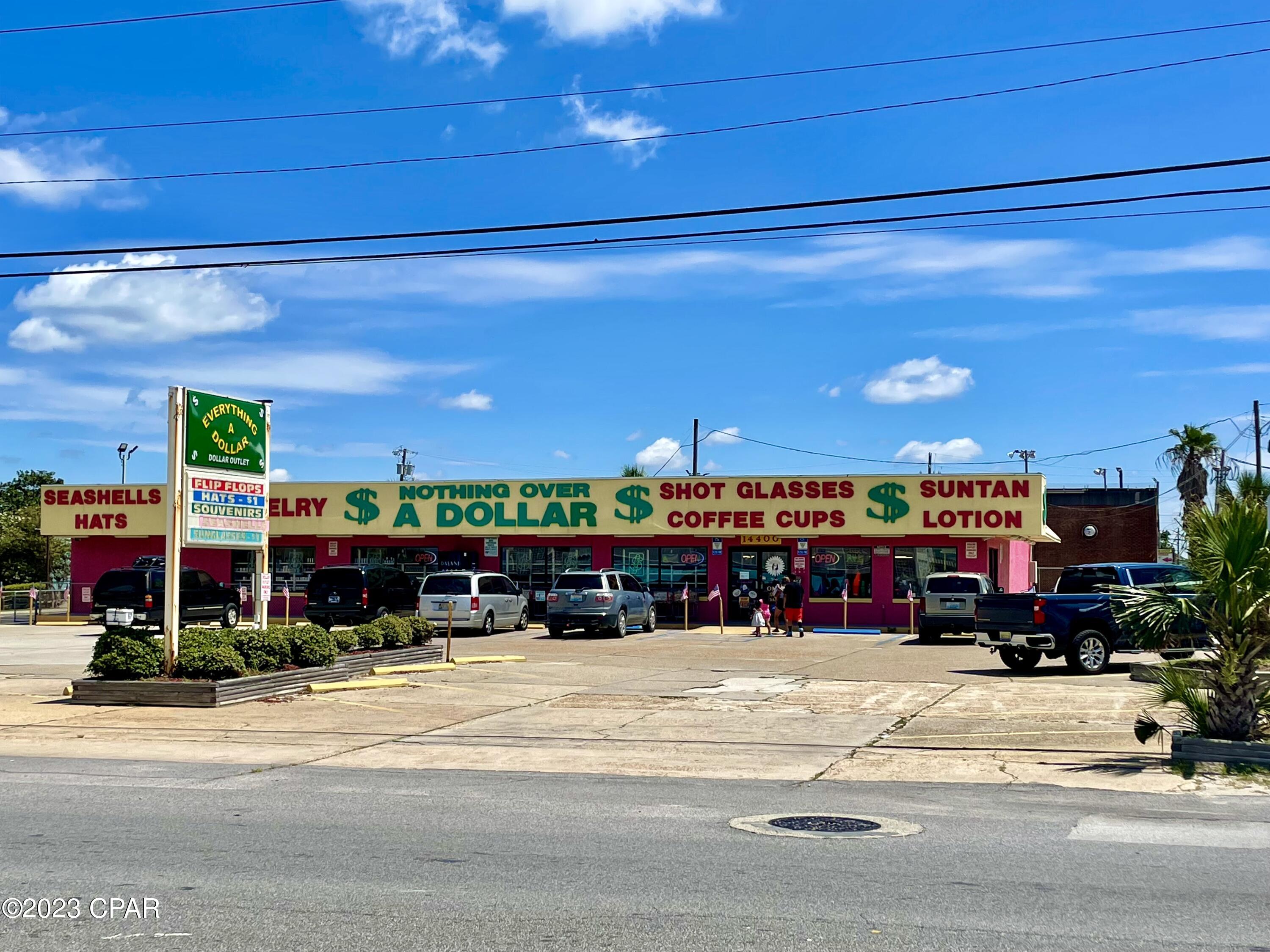 High Traffic, High Visibility location. Property is zoned CH in the City of Panama City Beach.