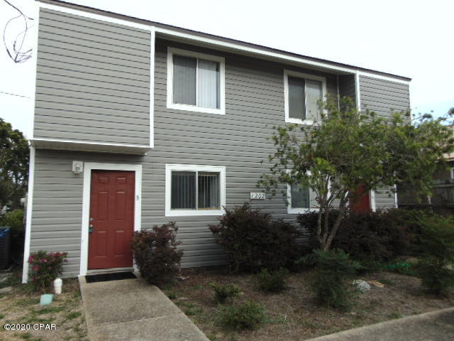 Nice 2 bedroom 1.5 bath 2 Story Townhome in Old Historic St. Andrews.  This home features an open living and dining area with sliding glass doors to an open patio.  This unit is ALL ELECTRIC and has W/D hookups.  Bedrooms and full bath are on the second floor. Walking distance to marina, local shops and restaurants.

Lawn service is provided.

13 month Lease Required!

NO PETS!
