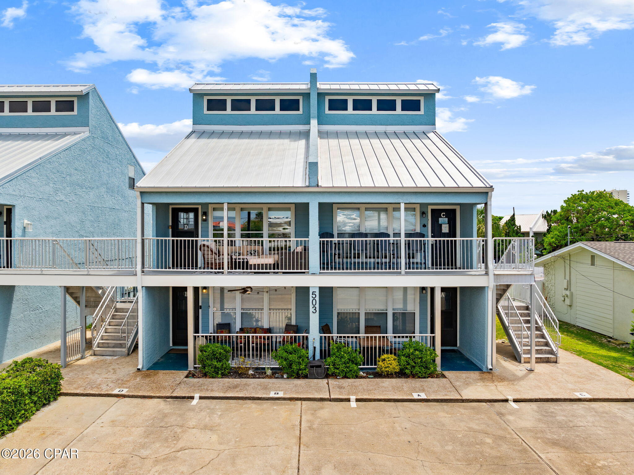 Furnished and updated ground-floor unit (no stairs), centrally located on the highly sought-after west end of Panama City Beach! All utilities included except electric and cable. Located just a short walk or golf cart ride to the white sandy beaches, emerald waters and just steps to the community pool. Inside features an updated kitchen with granite countertops, new backsplash, updated cabinetry, and stainless appliances. The open living area is bright and functional, with a spacious bedroom, plenty of closet space and a beautifully updated bathroom. Enjoy a private covered patio perfect for morning coffee or unwinding in the evening. Location is everything, and this one delivers! You're minutes from Pier Park, tons of shopping, dining, and entertainment, plus fun attractions like Dolly Parton's Pirate Voyage Dinner & Show and of course the world's most beautiful beaches! Application required. Small pet considered. Property to be managed by the owner directly.