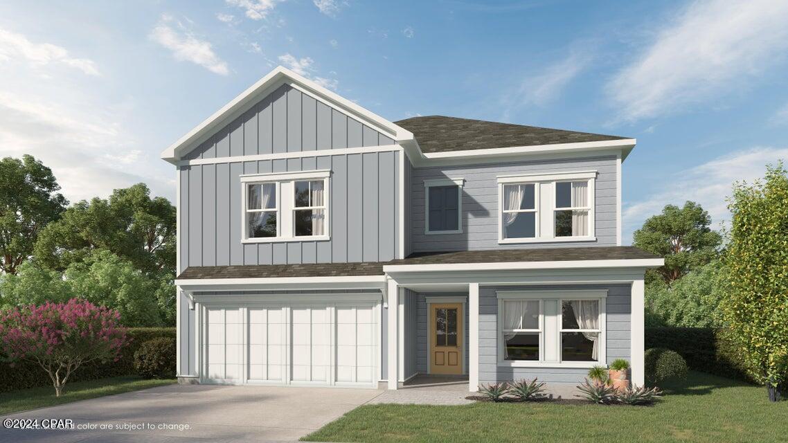 **TO-BE-BUILT LOT** PICK YOUR FINISHES! $15K FLEX CASH TOWARDS DESIGN OPTIONS, RATE BUY-DOWN, OR CLOSING COSTS! Welcome to The Eyrie, a thoughtfully curated new community where refined living, natural beauty, and everyday convenience come together. Nestled just off Mack Bayou, this intimate neighborhood encompasses 32 thoughtfully planned homesites, offering a sense of privacy, space, and a seamless connection to the surrounding landscape. Ideally located just a short drive from the iconic 30A corridor, The Eyrie places you near some of the Emerald Coast's most cherished destinations while providing a peaceful, nature-inspired setting to call home. Designed to complement its surroundings, the community features a serene pond and a natural palette of earthy tones that reflect the beauty of the area. The Chopin floor plan offers 5 bedrooms and 4.5 baths, thoughtfully designed to accommodate both everyday living and effortless entertaining. A highly desirable first-floor bedroom provides flexibility for guests or multigenerational living, while the open-concept main living area features soaring 10ft ceilings and an abundance of natural light. Upstairs, an impressive loft offers versatile additional space that can be tailored to suit your lifestyle, perfect for a media room, home office, playroom, or additional gathering area. A bright and inviting sunroom provides a peaceful retreat with views toward the surrounding natural setting.

The thoughtfully designed kitchen features ceiling-height cabinetry, quartz countertops, and a stainless-steel gas range with a vented hood. Quartz countertops continue throughout the home, creating a cohesive and elevated aesthetic. High-end finishes come standard, including a durable metal roof, impact-rated windows and doors, luxury vinyl plank flooring throughout all common areas and bedrooms, and 8ft interior doors.

Homeowners also have the opportunity to personalize their residence during the design appointment by selecting from available finishes and upgrades, allowing each home to be uniquely tailored to its owners.

Prices may vary based on lot selection and available upgrades. This listing reflects the base price of the home. Photos are representative and are not of the exact home. Home is not furnished.