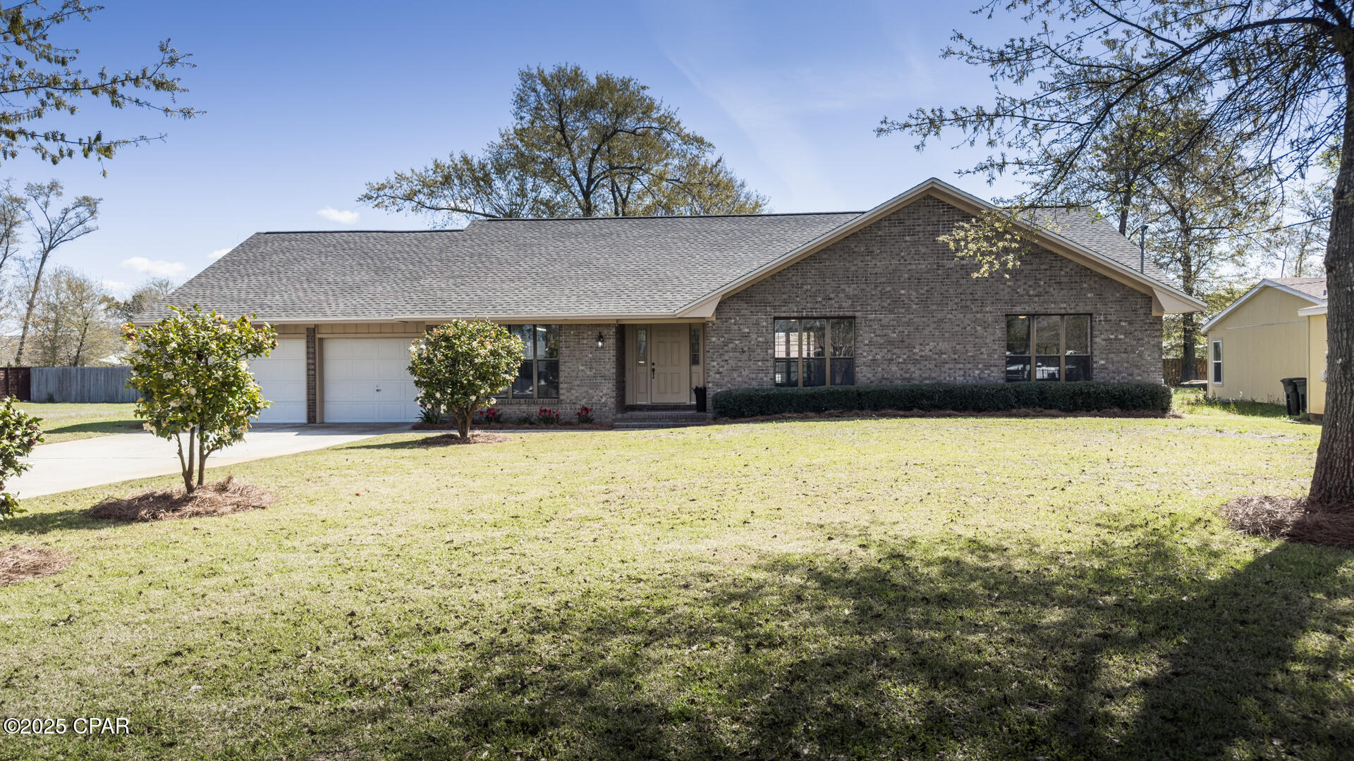 BEAUTIFULLY UPDATED THROUGHOUT! Come see this stately home near the end of a peaceful cul-de-sac. Enjoy the quiet serenity with no traffic. Situated on a huge lot and centrally located near the new SweetBay Town Center and new Publix. This 3bdrm 2.5 bath has been FULLY RENOVATED , TOO MANY EXTRAS TO LIST THEM ALL!. The open floorplan is extremely spacious with an impressive great room & dining room as you enter, including a wood burning fireplace that offers a 7' wide brick hearth. There is fresh paint & Luxury Vinyl Plank flooring throughout. The new kitchen has been opened to the living area and is appointed with recessed lighting and a magnificent quartz countertop, white with gray veins. A brushed stainless GE appliance pkg has been installed, along with full length cabinets to the ceiling & topped with crown moulding. Moving on to the master bdrm find plenty of room at 20 ft wide. The new master bath includes an elegant fully tiled shower with seamless glass. Complete with new fixtures & toilets. The double vanity comes with lighted mirrors, new cabinets & countertops. Includes new roof & windows and original construction built with 2x6 walls for strong bones. New 50 gal water heater. A/C blower unit and compressor replaced about 2 yrs ago. New electric service panel & breakers, upgraded to a 200 amp service, plus all outlets & switches replaced. There is also a GENERAC WHOLE HOUSE GENERATOR with a 500 gal propane tank (buried & full of gas). Plus a deep water submersible well along with a Culligan water softener system. The workshop out back will come in handy too. And the incredibly large back yard has unlimited possibilities for a pool or outdoor kitchen/entertainment area. 
Owner financing terms: 4.9% RATE!! With 20% down, amortized 30yrs with a 7 yr balloon. (Owner financing is available only for an owner occupant/primary residence of purchaser)