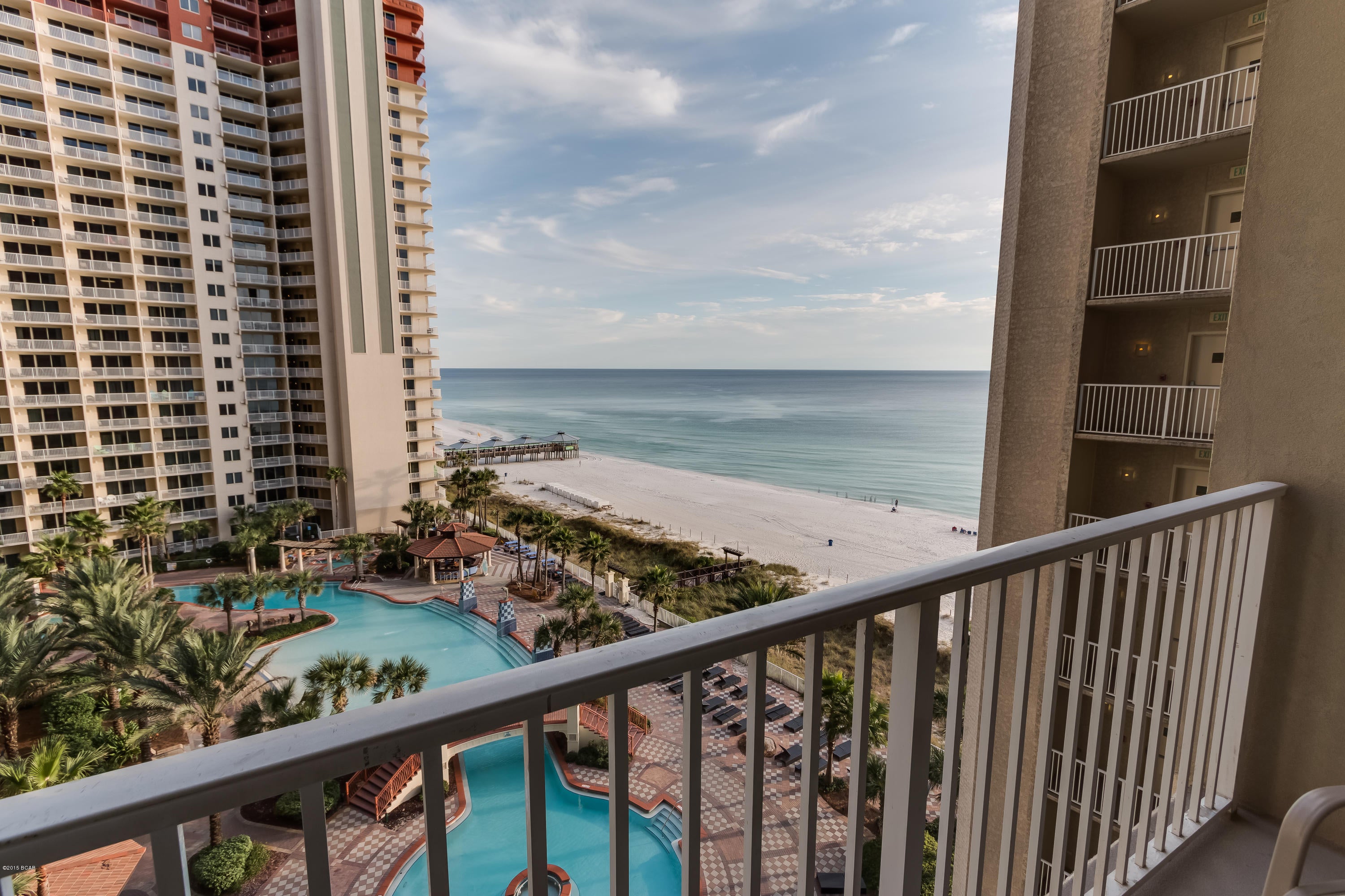 Whether you're heading to the beach for a relaxing getaway or a fun-filled adventure, this cozy gulf front suite delivers premium accommodations. The Shores of Panama Resort provides unsurpassed amenities, facilities and location. Perfectly situated at the corner of South Thomas Drive and Front Beach Road, discover several outstanding restaurants and plenty of family friendly attractions, all within walking distance! 



Full Resort Amenities Include:

Gorgeous lagoon style, 13,966 sq. ft. gulf side pool and spa with fountains. Large pool deck and recreational features. Gulf side hot tub. Large heated indoor pool & hot tub. Covered on-site parking deck. Private beach access. Health center w/ fitness equipment, spa, sauna, massage therapy, steam room and two tiki bars.