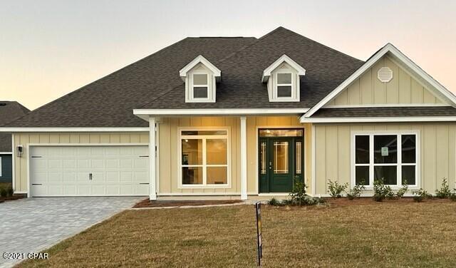 A MUST SEE! This stunning McKenzie plan is a 5 bed, 3 bath home located in the charming Plantation at College Point community. As you enter the home, there is a formal dining room and a space that can be used as an office or school room. Down the hall is the kitchen, featuring a large pantry and an island that overlooks the breakfast area and family room. Bedroom 1 features separate access to the back covered porch and has a private bath with a walk-in closet, dual sink vanity, a separate shower and large tub. The home also features stainless steel appliances which include a smooth top stove, microwave, and dishwasher. This community is close to nearby schools, restaurants, shopping, and a 30 minute drive to the attractions and beautiful beaches that Panama City Beach has to offer. This home is being constructed with the Zip Sheathing system, providing greater protection than a traditional housewrap from damages due to wind, rain, and extreme weather. 

This home comes standard with a Smart Home Technology package which includes a KwikSet keyless entry, Skybell doorbell, automated front porch lighting, an Echo Dot device, and Quolsys touch panel which can be integrated to control your lighting, thermostat, front door and so much more. A builder 10-year structural warranty is also included.

Pictures may be of similar, but not necessarily of subject property, including exterior and interior colors.