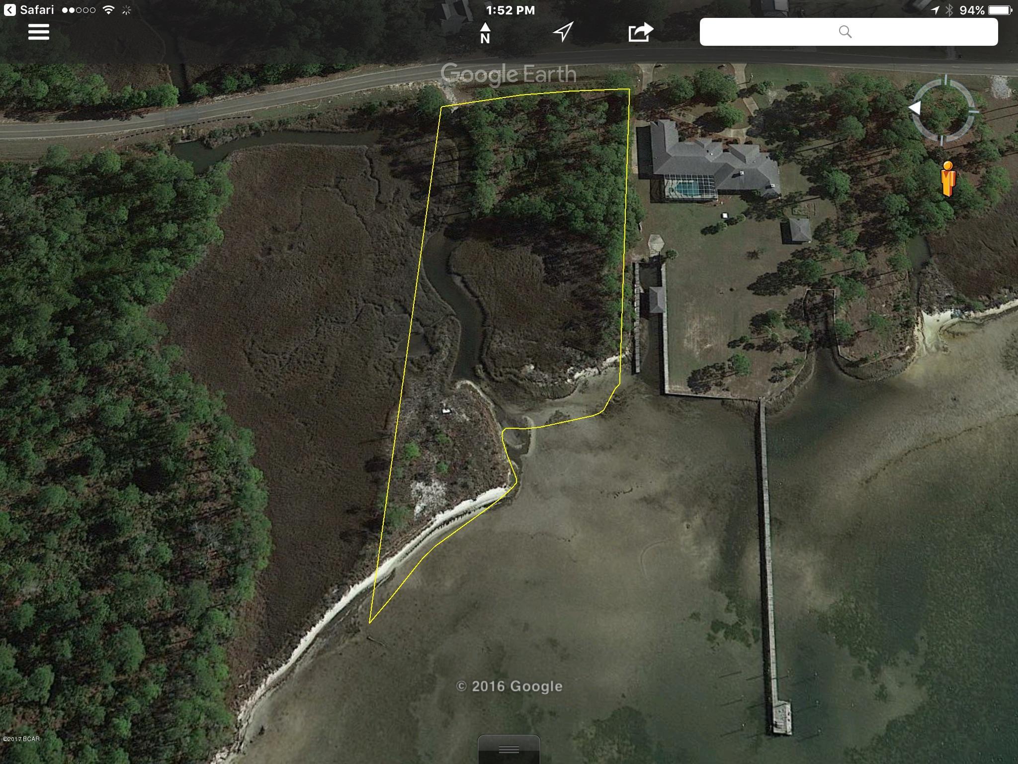 A 1.7 acre homesite located in the quaint Allentown area on the inter coastal waterway only thirty minutes to the open gulf and Shell Island.  Build your dream home here with deep water and incredible sunset views in this lovely and peaceful country setting, yet only 10 minutes to town.  The City of Callaway has run water and sewer lines in this area.  Current zoning is CSVH - can do residential, seawalls, docks, etc.  See attached Bay County zoning regulations for details attached in documents.