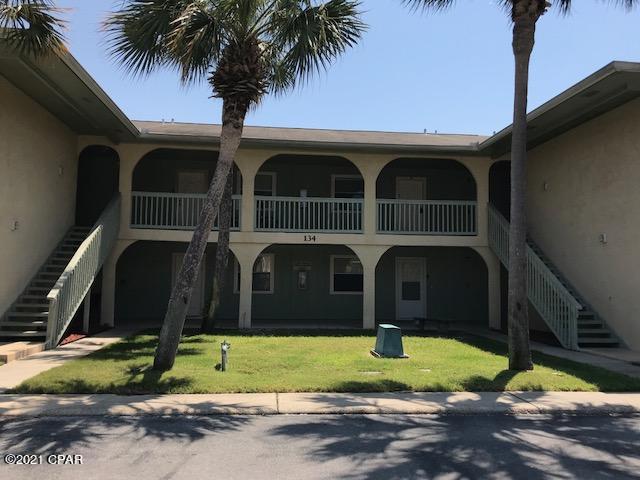 UNDER CONTRACT!  SELLER TAKING BACKUP OFFERS! Beautiful, just remodeled condo with Custom built bunk beds and a King size bed in Bedroom.  Upgraded Bedding.  Granite counters in the kitchen and bathroom.   Stainless steel appliances.  New drapes, ship lap siding in the bunk area.  Breakfast bar and Dinette area.  Sliding glass doors open to the balcony.    Walls and ceiling has just been painted.  New Roof.  Also the Association has contracted with Window World to replace all windows and sliding doors with 200 MPH wind resistant windows which is the present code and to repaint the entire building and repair any discrepancies in the stucco siding.  The Association is in excellent financial condition.   This is a must see before you buy!