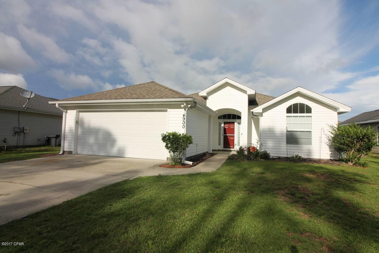 Beautiful Home located in Cherokee Heights Subdivision. Just a quick walk to schools and centrally located between both Tyndall AFB and the

Navy Base. Quick drive to shopping and down town Panama City...Home has four bedrooms Two full baths and a very open floor plan. Kitchen and baths

have both had Granite installed and updated sinks.  This home is very well laid out and has huge closets and storage.  The yard is

amazing, beautiful flower beds and nice landscaping.  A very nice sized yard, yard building and

a fully fenced backyard complete this home.