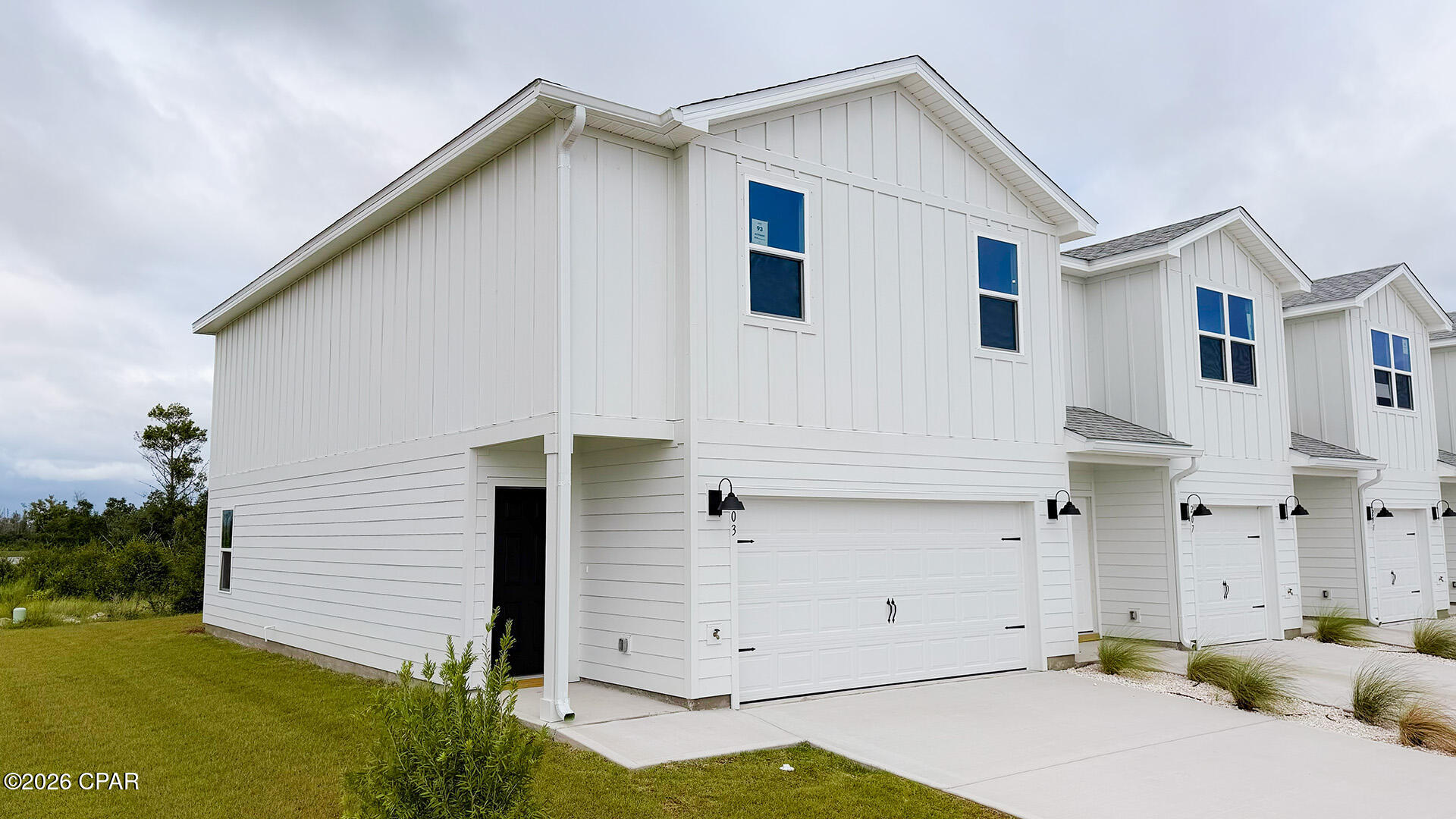 Have you and your family dreamed of owning your very own slice of heaven located less than a half a mile from the world's most beautiful beaches? Now is your opportunity!  Introducing Salt Creek, the newest townhouse development in Mexico Beach. This community is nestled on the eastern edge of Bay County. This is a spacious 4 bedroom and 2.5-bathroom townhome. On the exterior, you will find quality Color-Plus Hardie Board and 30-year dimensional shingles. Convenience meets security with steel garage doors equipped with openers, weatherproof outlets, hose bibs, and Kwikset deadbolts on all exterior doors. As you enter the front door, you will feel right at home with beautiful EVP flooring at your feet, leading you to the open living room and kitchen and the spacious upstairs. In the kitchen and bathrooms, you will find gorgeous quartz countertops, white cabinets with brushed nickel hardware, and stainless-steel appliances. Stay cool at the beach with energy-efficient cooling and heating systems, Low-E insulated windows with screens, and water-saving elongated commodes. For added security, every home comes equipped with a Safe Haven Surveillance system, Skybell doorbell, Honeywell thermostat, and Deako Smart Switches. Builder provides hurricane window fabric for added protection for needed windows and doors. This will help in insurance premiums and your piece of mind! A one-year builder's warranty and a ten-year structural warranty is included!

You will want to bring your boats...There is a public boat launch less than a half of mile from your beautiful townhome that has easy access to the Gulf of America. Only minutes away by boat or land is some of the best bays for scalloping and fishing this state has to offer! You have several dry storage boat facilities very close by if you wanted to leave your boat in the area for those short weekend trips down. A short 15-minute drive to Port St. Joe will provide you with dining and shopping options for you to enjoy. This is a wonderful place to live and raise a family with a laidback and quiet coastal town vibe. Located less than 20 minutes to Tyndall Air Force Base, you could have a straight shot to work every morning with little to no traffic! Escape the hustle and bustle with a peaceful community atmosphere free from heavy traffic and short-term rentals. Welcome to Salt Creek - where coastal living meets modern comfort.