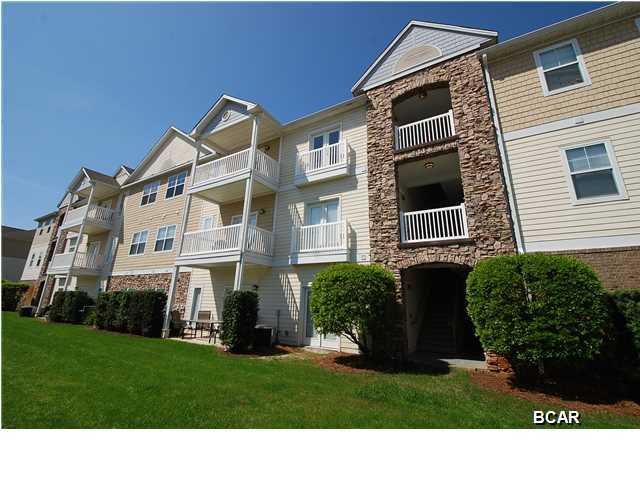 Beautiful condo in the exclusive gated community of the Villas at Suncrest! This 2 bedroom 2 bath residence, enjoyed as a second home, is being offered fully furnishings and featuring a spacious split bedroom floor plan. The large great room accommodates, a dining room table for six, a sectional with sleeper, as well as, a second sleeper sofa and there is more room to spare. The kitchen boasts a full appliance package including a washer and dryer, breakfast bar, granite countertops and custom cabinets. Bonus feature is the single car garage! This residence is in a fantastic neighborhood with wonderful amenities. You'll love the community clubhouse, fitness center, large pool and sun deck.  Centrally located and just minutes to the beach.  Call today before its gone!
