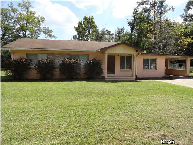 GENEROUS PRICE REDUCTION*** HOUSE APPRAISED AT $112,00 *** DON'T PASS THIS ONE BY! MOVE IN READY! Already PASSED a VA Appraisal and WDO Inspection. Solid CONCRETE BLOCK home CENTRALLY LOCATED on a generous lot. This home has 3 bedrooms and 2 full baths with lots of SPACE for a family. The great room could actually be converted into a Master Bedroom making it a 4 bedroom home. From the living room to the great room to the dining room you have plenty of areas to spread out. The entire home is light and bright with plenty of windows. The kitchen features Kenmore appliances and has a door leading to the backyard and patio. This house is move in ready but also has plenty of room for updating it to make it your own. Features include an interior laundry room large enough for additional