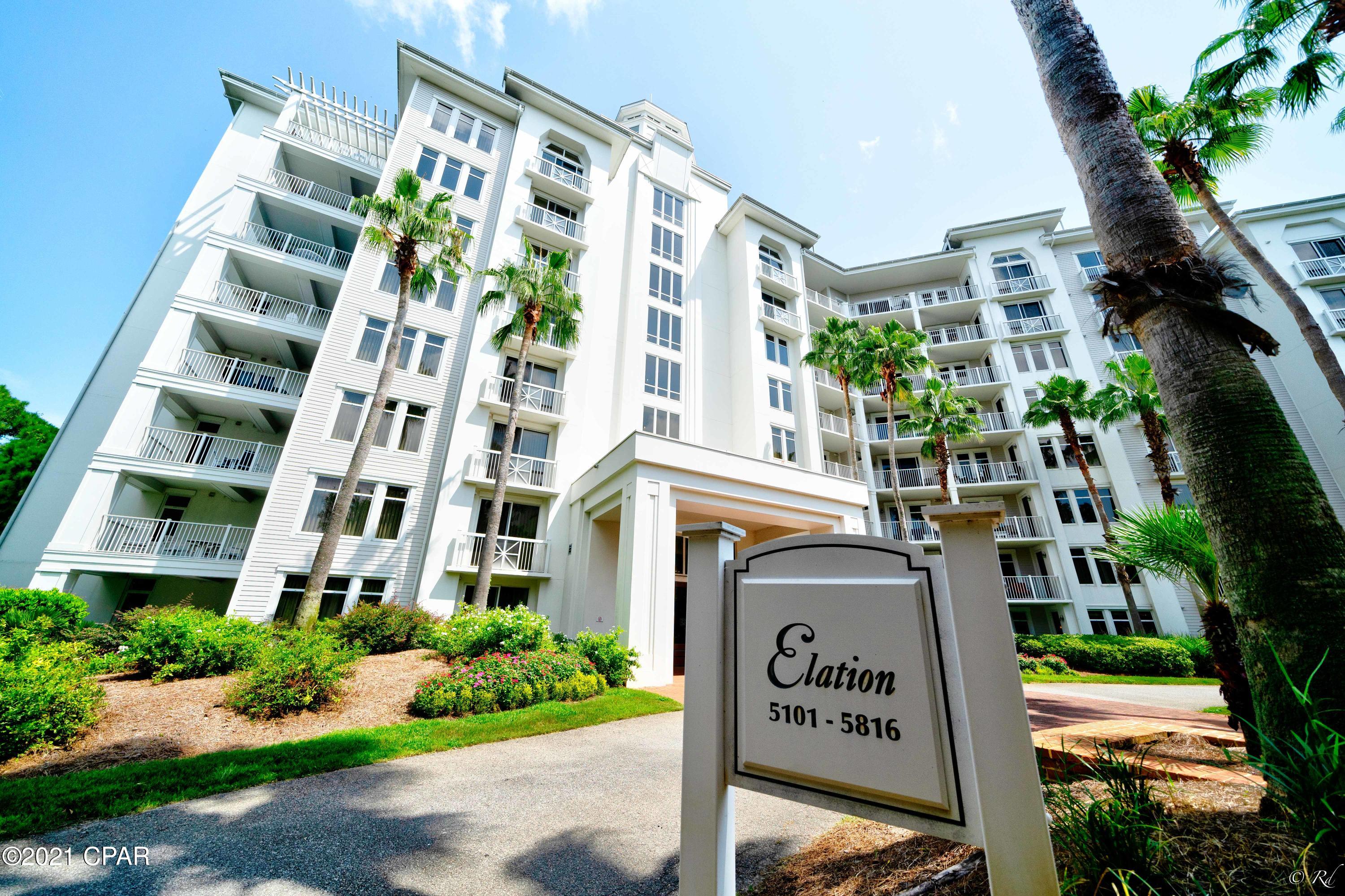 AMAZING!! This is the PERFECT condo - with it's relaxing views and only steps to the Village at Baytowne Wharf! Freshly painted, new FULL SIZE washer & dryer, has GOLF CART parking, an owner's storage locker in the parking garage, AND, sleeps 5!! Owners  have access to the private Solstice Club - an amenity for owners and their guests -featuring; grills, screened porch with gas fireplace, indoor bar, flat screen TV or just hop on a tram to enjoy the beach, shopping, tennis, marina and 72 holes of world-class golf. Being sold FULLY FURNISHED... ready to ROCK & ROLL the short term rental market!! Call your favorite Realtor to see this one!!! Measurements to be verified by Buyer.