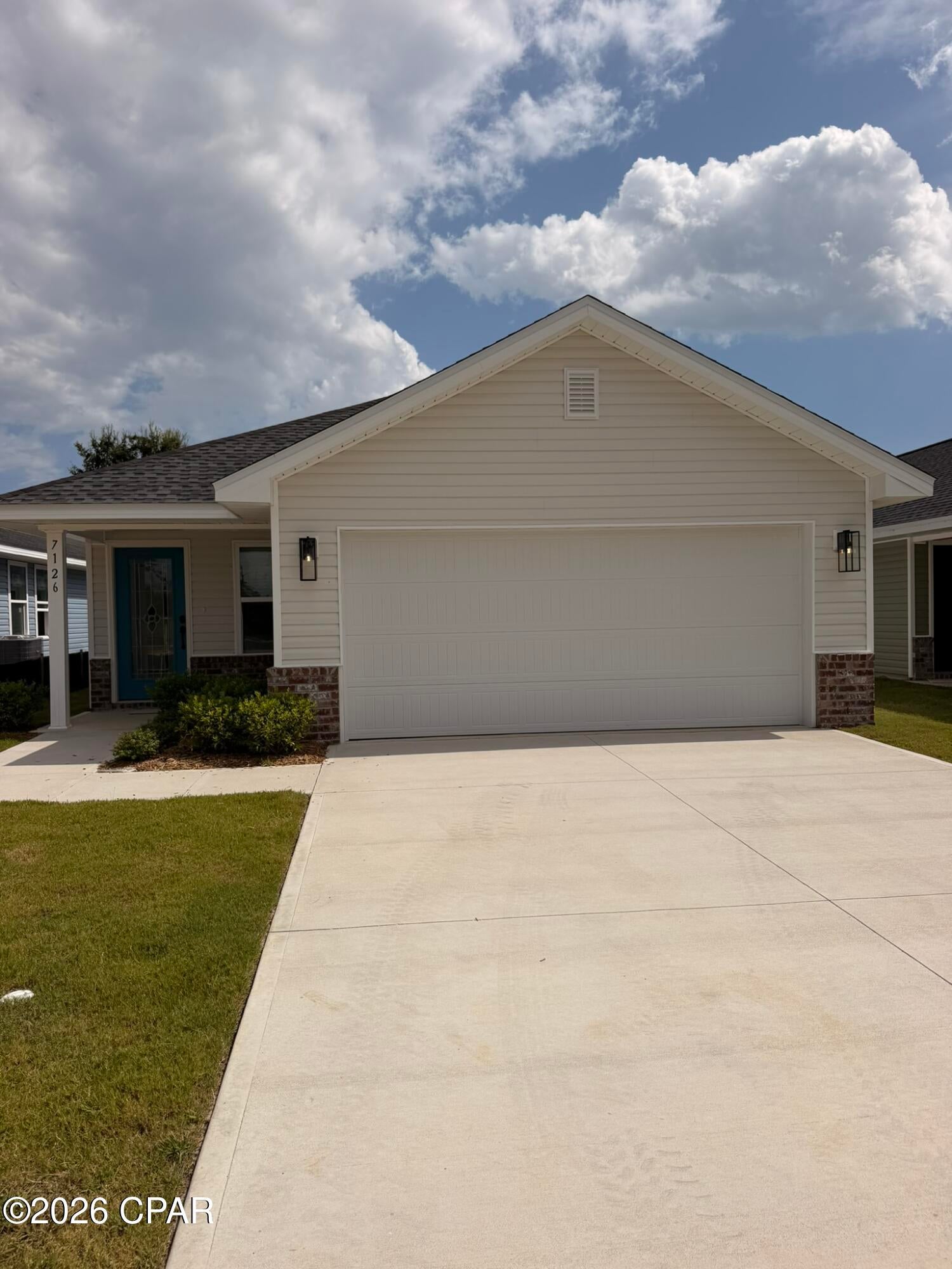 Be the first to live in this brand-new construction home featuring 3 bedrooms, 2 bathrooms, and an open-concept layout. The kitchen offers granite countertops and stainless steel appliances, while the oversized one-car garage provides additional storage space. Conveniently located near Tyndall Elementary, Tyndall Air Force Base, and shopping and dining options.