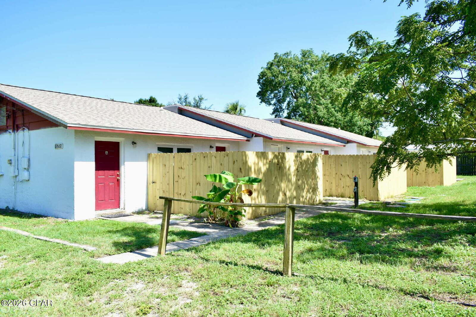 8517 Laird Street, Unit C, is conveniently located in the heart of Panama City Beach. Recently updated and move-in ready, this inviting residence offers the perfect blend of comfort, functionality, and easy access to everything the beach lifestyle has to offer.

Inside, you'll find a bright and welcoming open-concept floor plan, fresh interior paint and thoughtful updates throughout to give the home a clean, modern feel. A stackable washer and dryer are included for added convenience.

Step outside to enjoy your own newly installed privacy-fenced patio, providing the perfect space to relax, entertain, or enjoy the Florida sunshine.

Located just minutes from Thomas Drive, NAS Panama City, Grand Lagoon, marinas, shopping, and local entertainment, you'll have some of Panama City Beach's most popular destinations right at your fingertips.

As an added bonus, water and sewer utilities are included in the monthly rent, helping simplify your living expenses.