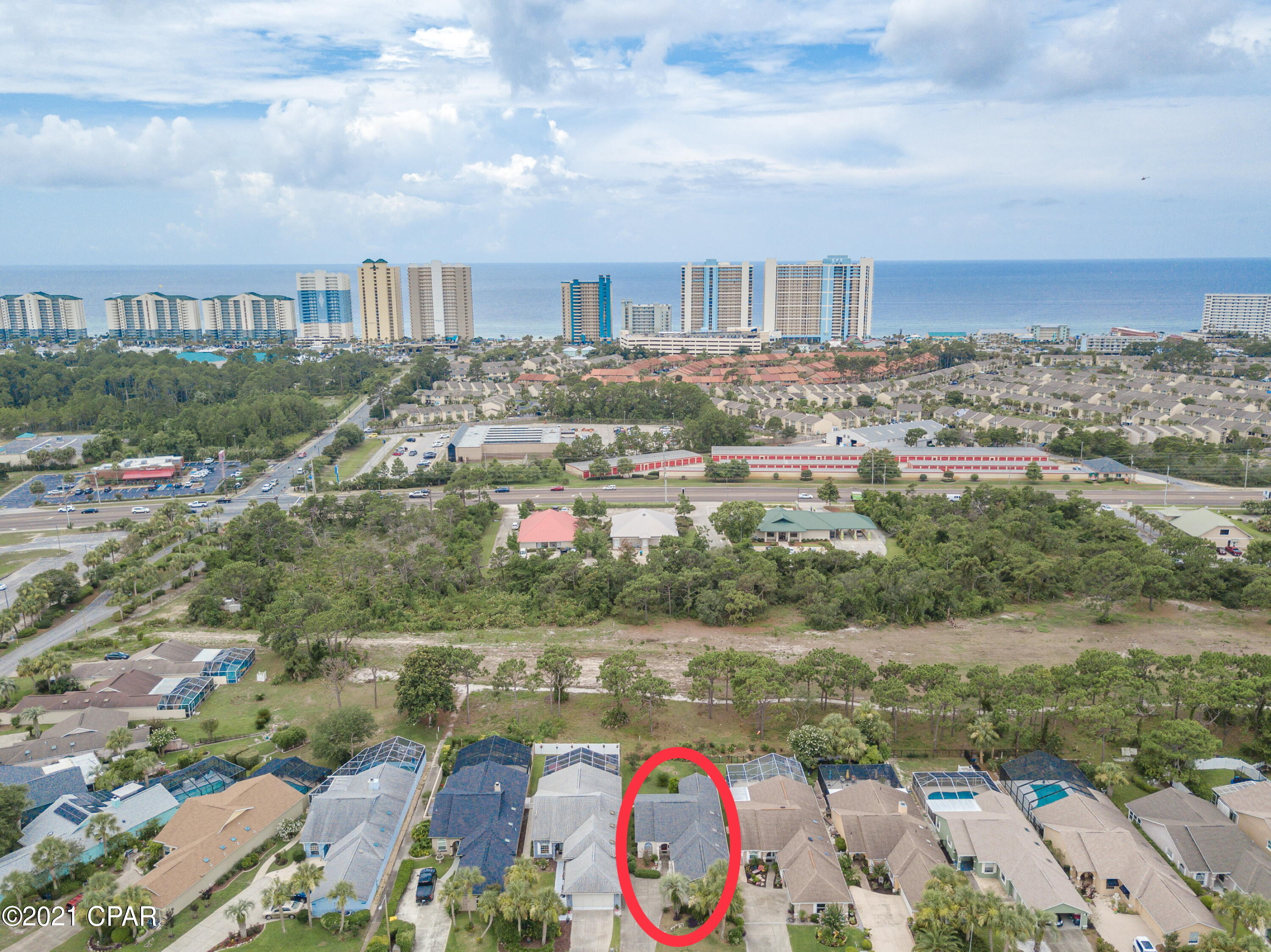 Currently  under contract... Seller accepting backup offers. WELCOME to The GLADES...an established, popular, HAPPY community near the SUGAR SHORE of the MOST BEAUTIFUL beaches! LEAST EXPENSIVE and ONLY PATIO HOME AVAILABLE...a quiet CUL-DE-SAC setting priced right to accommodate your WISH LIST. Start with basics already in place: 3/2, SINGLE story, DOUBLE garage, LOW fees, OPEN and SPLIT BEDROOM plan offers a large master suite that includes TWO closets, a DOUBLE vanity, and separate tub and shower. Additional bedrooms offer a GUEST space and a VERSATILE SPACE with DOUBLE doors just off the living area, suggesting use as an OFFICE, library, or home school CLASSROOM. Enjoy VAULTED ceilings, lots of LIGHT, and grilling PATIO.