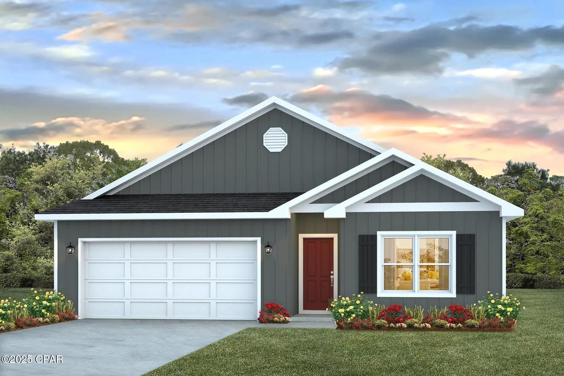 Welcome to the Beau, located at the popular Liberty community in Panama City, Florida. The Beau is one of our popular one-story floor plans used in many communities across the country, making it an excellent choice for a new home. With this 4 bedroom, 2 bath home, you will see 1,799 square feet of spacious living perfect for a small family to enjoy comfortably.

As you walk inside the Beau, you will see the long main hallway leading you to the open living room and kitchen. The 9' ceilings throughout the home add to the feeling this of open, spacious floorplan. Engineered vinyl plank flooring throughout the main areas offer a sleek, low-maintenance way to keep your floors looking great while soft carpet in the bedrooms keep your feet cozy. The kitchen and bathrooms feature granite countertops and white cabinetry, a walk-in pantry, and a large island ideal for family and guests to enjoy your meals together. The primary bedroom has its own bathroom featuring a spacious walk-in closet, a double vanity, and a separate walk-in shower and tub. Each room in the house has large windows that allow plenty of natural light in to brighten your mood and home up.

On the exterior of the home, you will see durable vinyl siding and each home comes standard with a sodded yard, dimensional shingles, and more. The Beau also features a covered back patio.

Sidewalks line every street so you can enjoy the unbeatable Florida sunsets and sunrises on your walk with the kids or the dogs or on your way to the pool at the Liberty clubhouse. Our Liberty community features underground utilities making it less susceptible to damage from severe weather leading to fewer outages and more reliable service!
 
Residents of Liberty can enjoy exclusive access to two amenity centers, complete with two pools, a children's splash pad, a playground for endless fun, and a well-equipped fitness center. Our second amenity center features a basketball court and two pickleball courts for competitive play!

Embrace the lifestyle you deserve where every detail is curated for your ultimate enjoyment. Situated off Star Avenue, this address is a stone's throw away from downtown Panama City's vibrant scene and the esteemed Tyndall Air Force Base, making it an exceptional choice for military personnel. Schedule an in-person or virtual tour today!