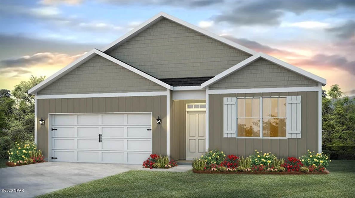 Welcome to Sunset Village. These homes have traditional 8' ceilings, vinyl flooring throughout, quality paint on walls, and a standard Frigidaire appliance package The features of this Cali floorplan include: Vinyl flooring throughout the common areas, durable laminate counter tops and beautiful cabinetry in light and bright tones in kitchen and bathrooms, Nickel hardware on interior doors, carpet in the bedrooms. Appliances include, a stove, microwave and dishwasher. This floor plan has a open kitchen with island to a living and dining area. Two bedrooms are just off the foyer and have a shared bath. Bedroom 1 is situated at the back of the home and has a bath with garden tub, separate shower, dual vanity sinks and large walk in closet. A standard Smart Home package includes a KwikSet keyless entry, Skybell doorbell, automated front porch lighting, an Echo
Dot device, and Quolsys touch panel which can be integrated to control your lighting, thermostat, front door and so much more.
A builder 10 year structural warranty is also included.

Pictures, photographs, floor plans, elevations, features, colors and sizes are approximate for illustration purposes only and will vary from the homes as built. Home and community information including pricing, included features, terms, availability and amenities are subject to change and prior sale at any time without notice or obligation. For Move-In/Completion Estimates: Ready dates are estimates only. Timing of completion of construction and buyer move-in are subject to contingencies contained in home purchase agreement and governing jurisdictions issuance of a certificate of occupancy, and may change due to forces majeures and other delays or disruptions outside the reasonable control of the Builder.