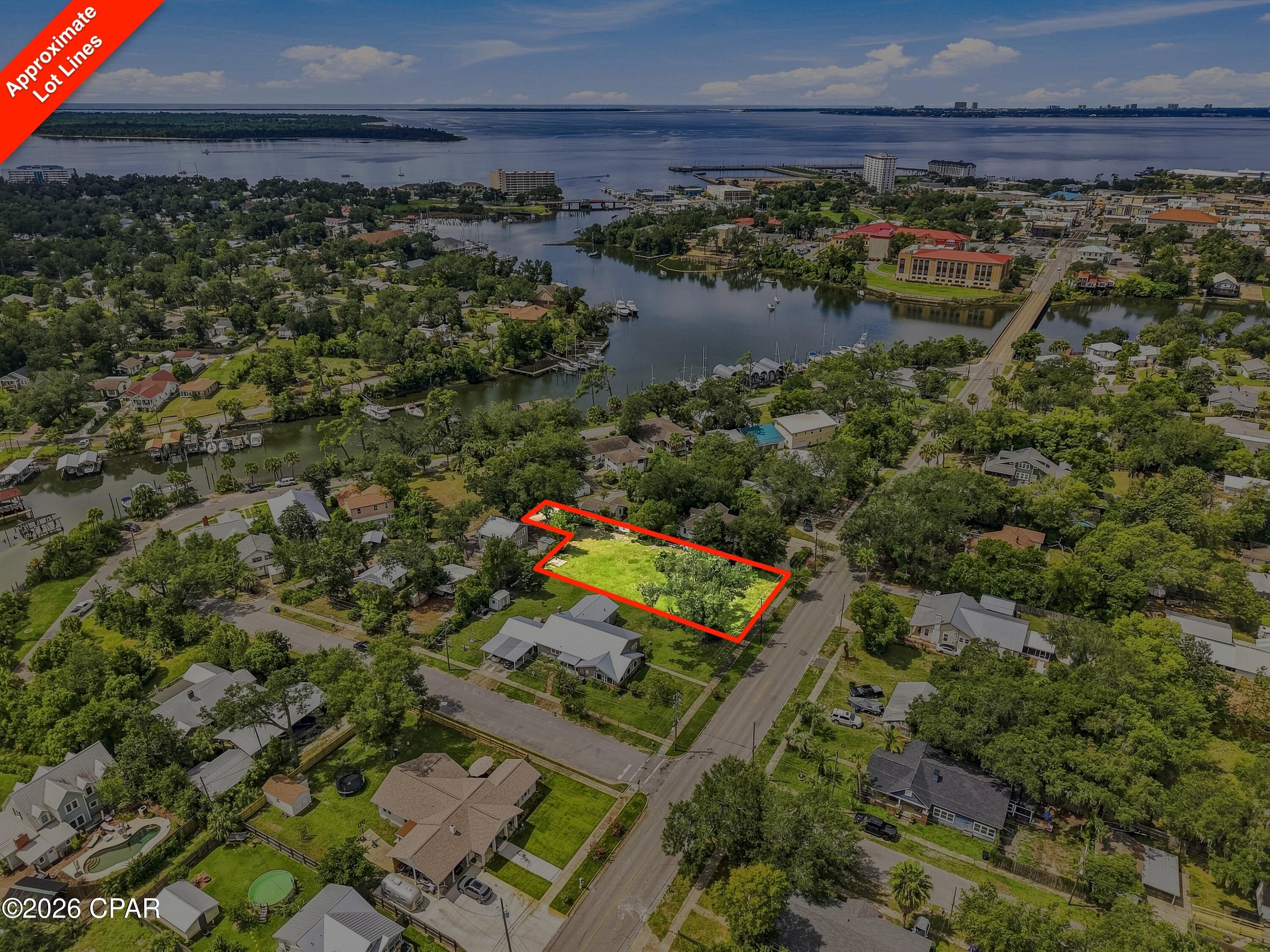 PRIME COVE LOCATION! Discover the opportunity to own a vacant lot in the heart of The Cove, conveniently located between 542 and 554 E 4th Street in Panama City. This property offers an excellent location just minutes from Downtown Panama City, the waterfront, shopping, dining, parks, and local entertainment. Enjoy the character and convenience of one of Panama City's established neighborhoods while being close to the water and everything downtown has to offer. Whether you're looking to build your next home or explore an investment opportunity, this centrally located parcel is worth a look. There's access from E 4th Street as well as the back alley.