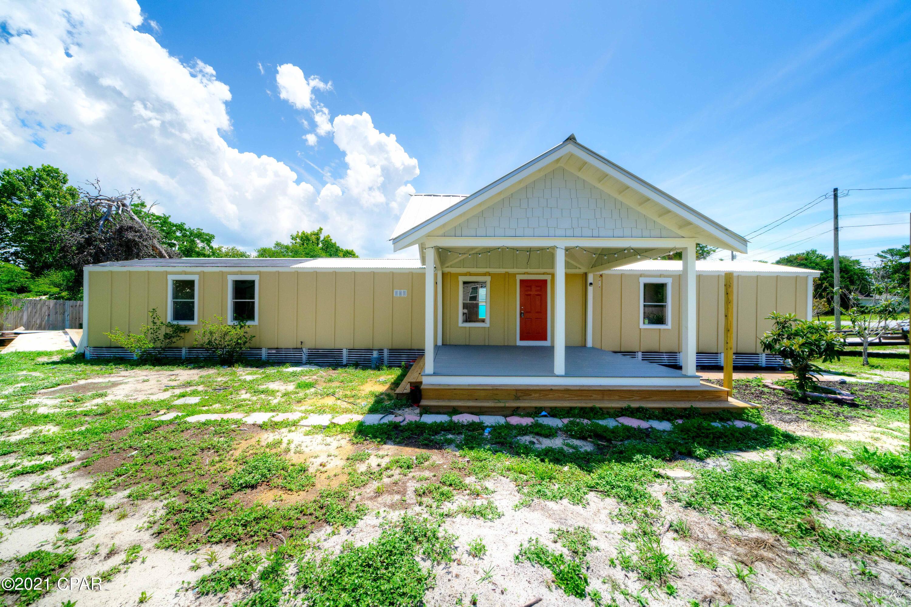 CURRENTLY UNDER CONTRACT, SELLER ACCEPTING BACKUP OFFERS. NOT YOUR TYPICAL MOBILE HOME - ALL RE-DONE - HARDY BOARD SIDING -  LARGE LOT- UPGRADE COUNTERS, FLOORING, METAL ROOF, AND MUCH MORE. MAKE AN APPOINTMENT TO SEE THIS NOW.  GREAT BEACH HOUSE AT A LOW PRICE!