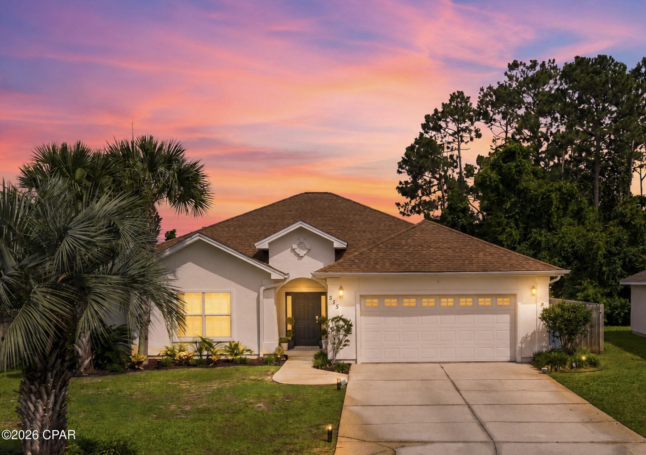Welcome to this beautifully maintained 3-bedroom, 2.5-bath home nestled on a spacious 0.3-acre lot in the highly sought-after Hidden Pines neighborhood. Known for its desirable east-end Panama City Beach location and the freedom of no HOA, Hidden Pines offers the perfect blend of convenience, privacy, and coastal living.

Step outside and enjoy your own backyard retreat featuring a screened-in patio and private pool, ideal for relaxing, entertaining, and enjoying Florida's year-round sunshine. The generous lot provides plenty of room for outdoor activities, gardening, or additional storage for your beach and boating gear.
Inside, you'll find a comfortable and functional layout with ample living space for family and guests. A new roof installed in 2019 provides added peace of mind for years to come.

Location is everything, and this home delivers:

Just 2 minutes from NSA Panama City
Only 8 minutes to St. Andrews State Park and some of the area's most beautiful beaches
Approximately 5 minutes to Publix, the new Aldi, and popular local restaurants including Dat Cajun Place, triple J's and Christo's

Whether you're looking for a primary residence, a second home, or an investment opportunity, this Hidden Pines gem offers the lifestyle and location that buyers are searching for. Don't miss your chance to own a pool home in one of Panama City Beach's most desirable neighborhoods!