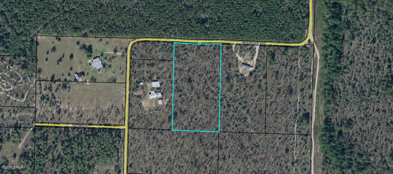 Located on a dead end road this 4.98+/- acre tract of land would make a great homesite or investment opportunity. Lot is primarily wooded and offers multiple home sites.  Property is just around the corner from Sunny Hills and is close to fishing and golf!