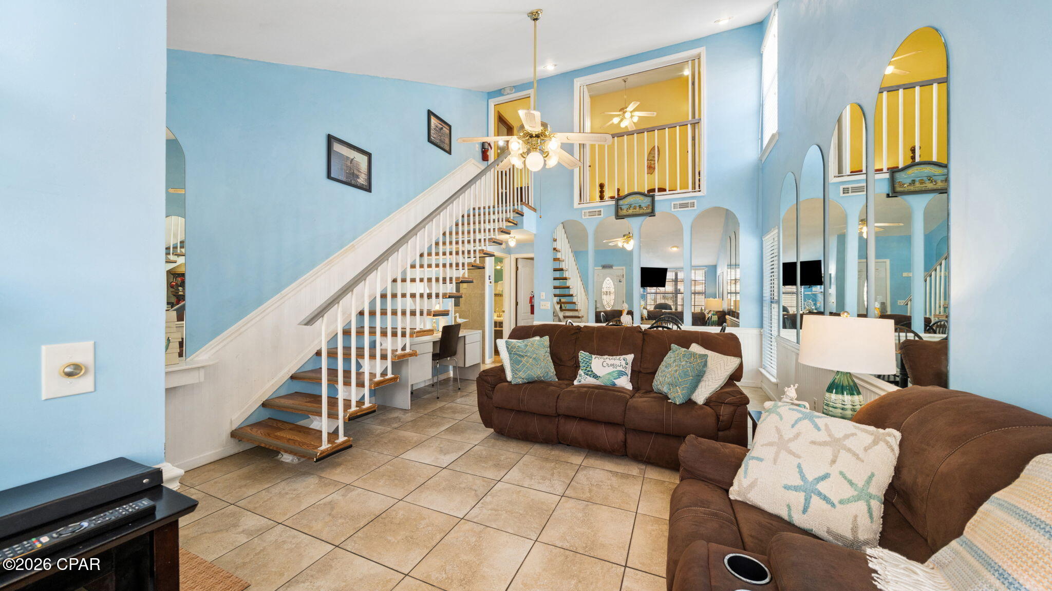 Welcome to this charming, turnkey condo located near the front of the highly sought-after Horizon South Resort on the desirable west end of Panama City Beach! Lovingly enjoyed by family for years and only recently introduced to the rental market, this well-maintained condo offers the perfect combination of comfort, convenience, and investment potential.

Ideally situated just steps from Horizon South's incredible amenities and directly across the street from the dedicated beach access, you'll enjoy the best of both worlds--resort-style living and easy access to the sugar-white sands and emerald waters of the Gulf.

Inside, you'll find a bright and inviting open living area, a fully equipped kitchen, a spacious primary suite with an en-suite bath, a comfortable guest bedroom and guest bathroom, and a private patio that's perfect for enjoying your morning coffee or relaxing after a day at the beach. Whether you're searching for a vacation getaway, a primary residence, or an income-producing investment, this condo is move-in ready and offers endless possibilities.

Horizon South is one of Panama City Beach's most popular gated communities, featuring an impressive list of amenities including four swimming pools (one heated seasonally), a hot tub, tennis and pickleball courts, a brand-new fitness center, shuffleboard, horseshoes, an 18-hole miniature golf course, and so much more.

Conveniently located near Pier Park, restaurants, shopping, and entertainment, this is your opportunity to own a piece of paradise in one of the area's favorite beach communities.

Don't miss your chance to make this Horizon South condo your own! 
*Measurements are approximate and should be verified by the buyer if important*.