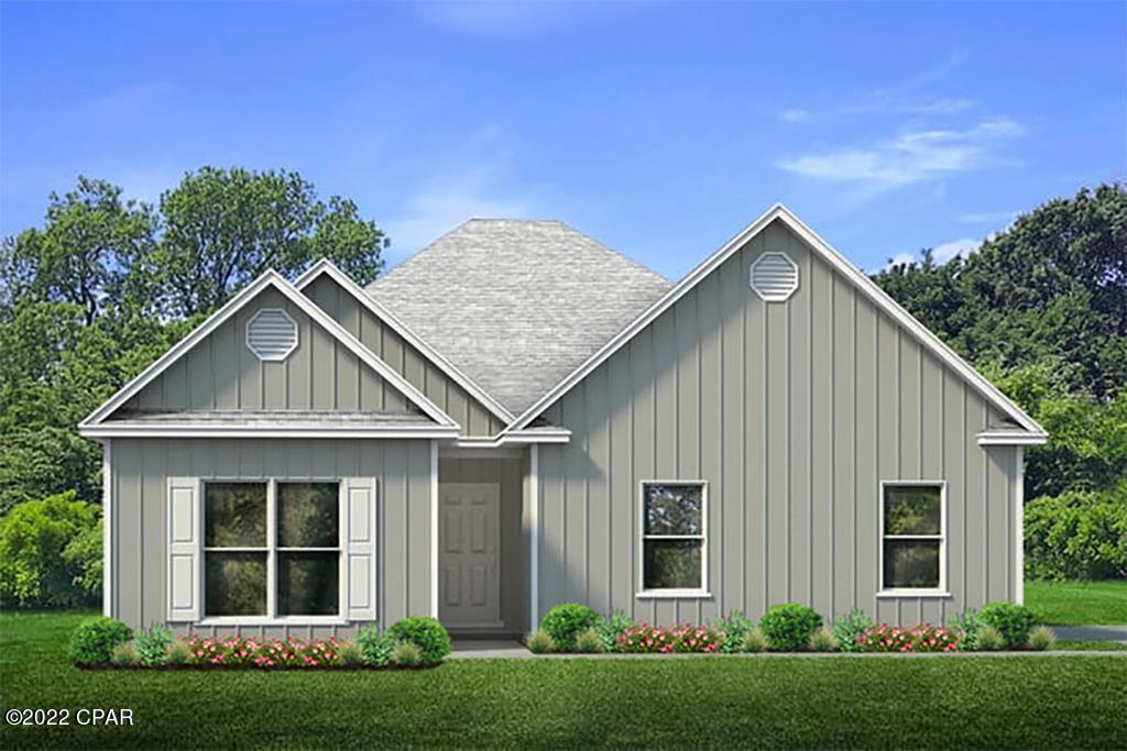 The Kennedy is a charming 4 bed, 3 bath floorplan home located in Windmark Beach overlooking a pond! Interior features of this home include gorgeous quartz countertops with undermount sinks in the kitchen and bath rooms. Enhanced vinyl plank flooring is throughout the entire home. This home also has Stainless steel appliances including a free-standing smooth top range, microwave, and dishwasher. Windmark Beach is a tranquil community in a natural setting with boardwalks, walking paths, bike trails, roving security and a private beach access. Images, descriptions, SF and room sizes are approximate.