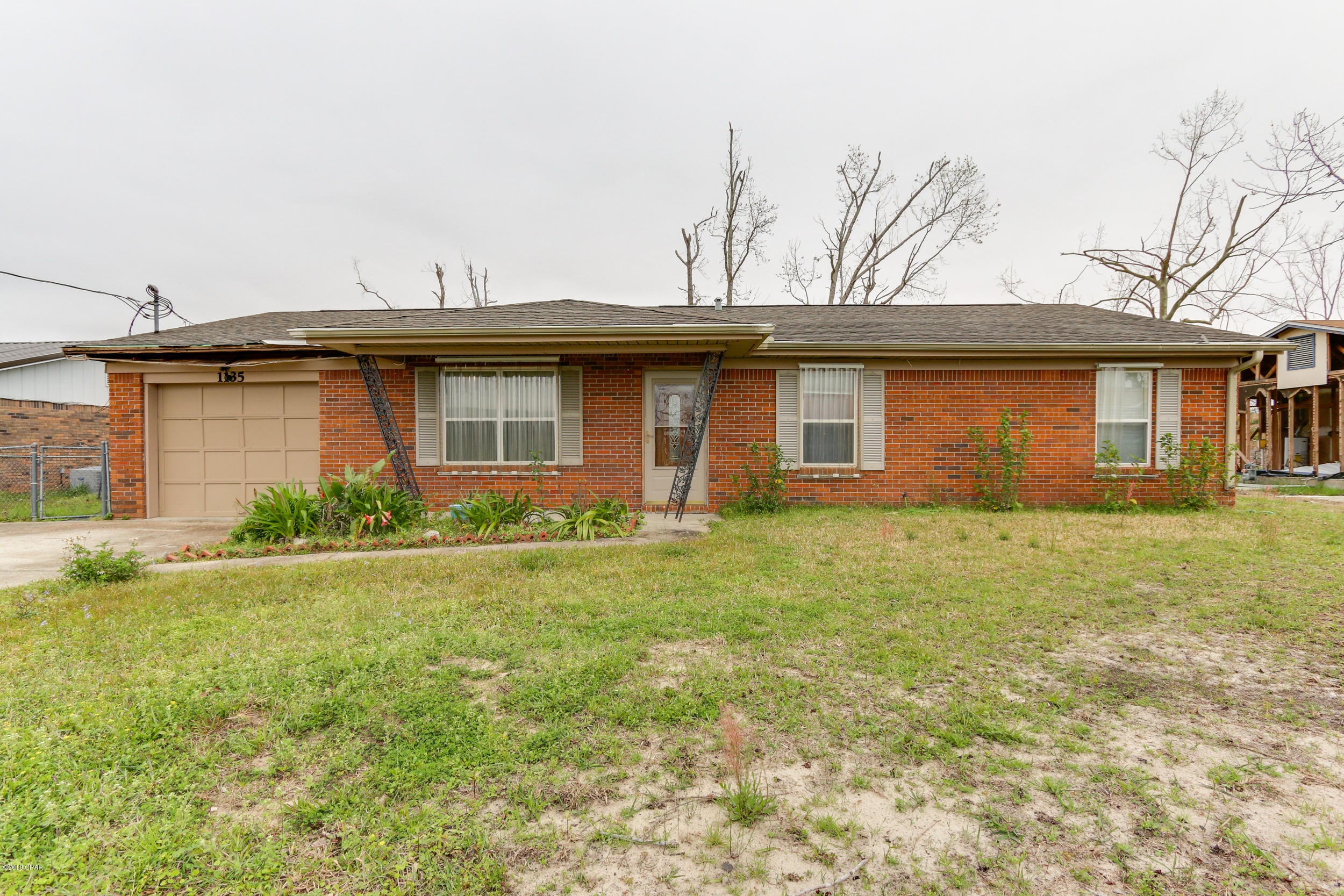 If you are looking for an investment property you will definitely want to see this great home located close to Tyndall Air Force Base. This is a 3 bedroom, 2 bath home with over 1400 heated and cooled sqft,  a 1 car garage, and a great floor plan. The kitchen, dining area, and den are open and offer plenty of space for large furniture. Call your realtor today to see this home.
