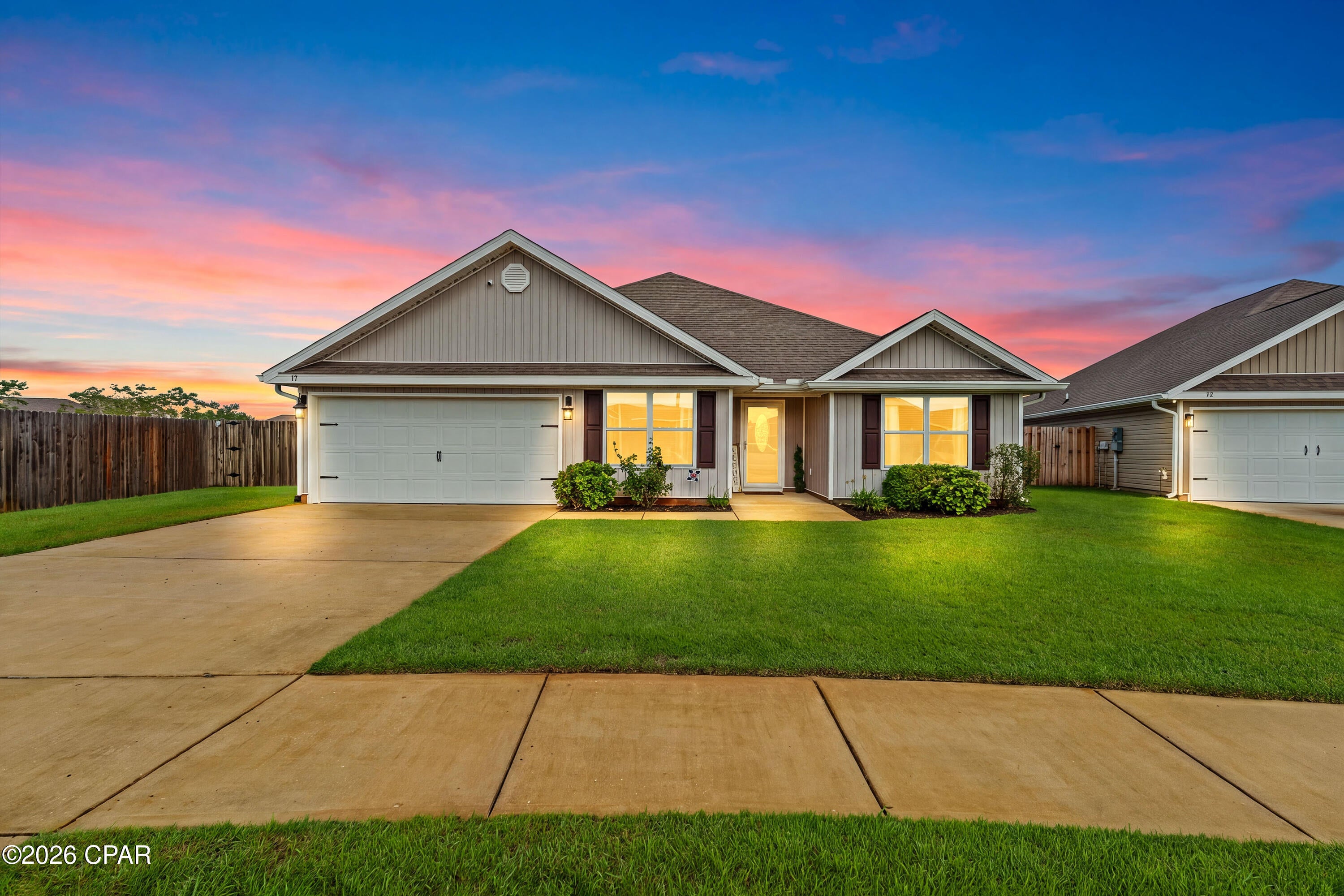 Located in Bridge Harbor, you're close to Tyndall Air Force Base, shopping, dining, schools, and everyday necessities--making the commute and the daily routine that much easier.
And there's more that stays with the home--all kitchen appliances, the washer and dryer, and the backyard playset will convey with the property. Sellers are also offering up to $10,000 toward buyer closing costs and/or allowable concessions with an acceptable full-price offer.
More space inside. More room outside. And a location that keeps you close to where you need to be. Come see why 111 Tiller Drive might be exactly what you've been looking for.