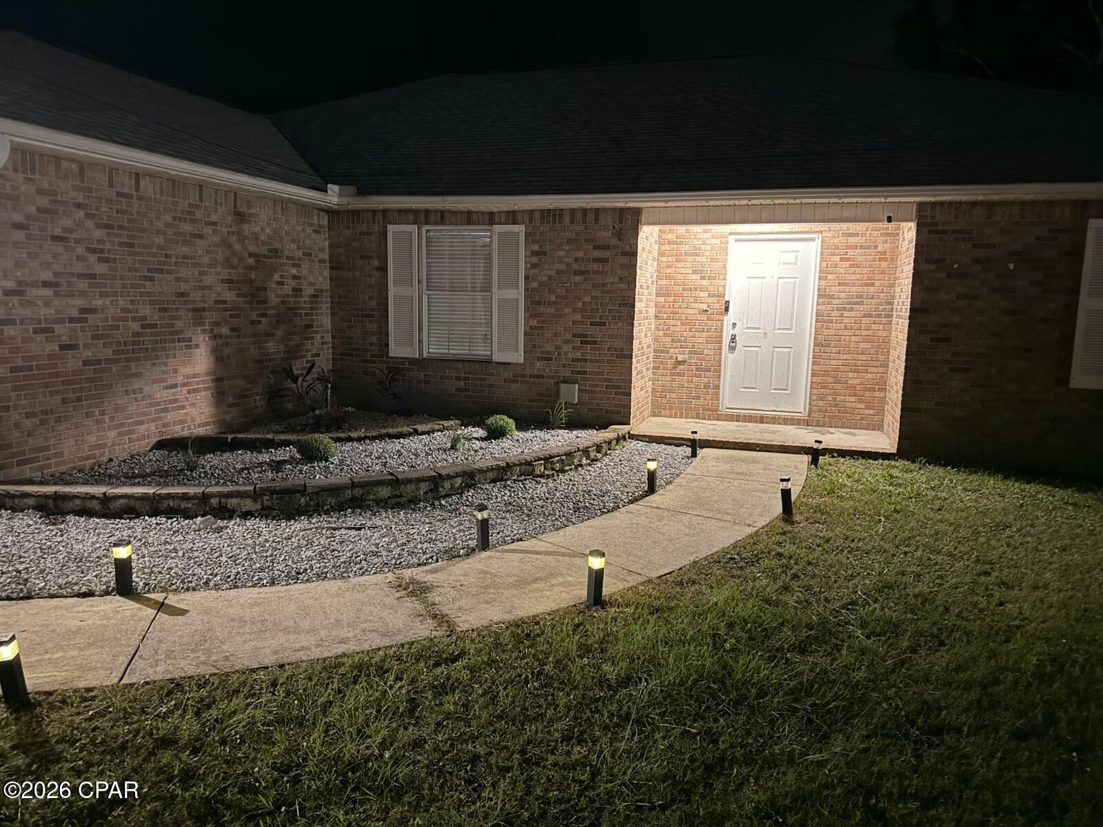Fairchild Estates • New roof 2023 • Corner cul-de-sac lot • Split-bedroom layout • Fenced back yard

Located in Fairchild Estates, 3400 Skymaster Court in Crestview offers 3 bedrooms, 2 baths, and 1,854 square feet on a 0.31-acre corner lot. The split-bedroom floor plan centers around a spacious great room with vaulted ceiling details, plus a dining area, breakfast space, pantry, and practical kitchen layout. Recent updates include a brand-new roof installed in December 2023, new LVP in the main living area, fresh interior paint, updated lighting, and new hardware throughout. The primary suite features a tray ceiling, dressing area, soaking tub, and separate shower, while laminate, vinyl, and carpet flooring add function across the home. Outdoor features include a fenced back yard, open patio, level lot, and yard building for extra storage. A 2-car attached garage with opener, public water, and septic system add everyday convenience. Set on a dead-end cul-de-sac street in Crestview, this home is near local shopping, dining, parks, schools, and major north and south routes through Okaloosa County.