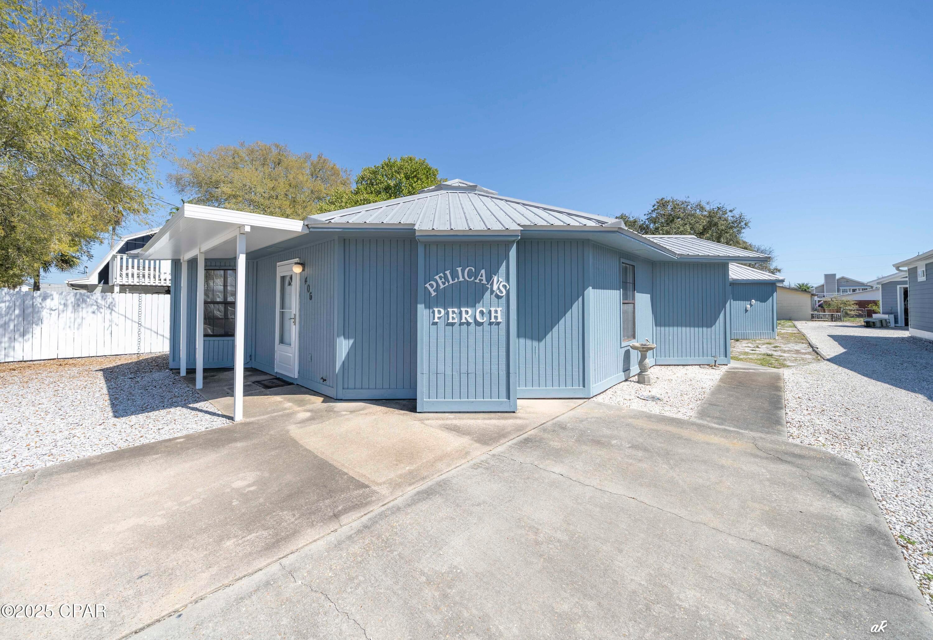 Live 3 blocks from the dedicated beaches of Bid A Wee in this cute beach cottage. 2 beds and 1 bath with large yard. Outdoor shower and extra storage building. There are currently some furnishings if you need them or they can be removed. All utilities are included in the rent and tenant will pay $200 Utility Fee each month but will not have to establish service for any utilities. This home has a washer/dryer. Pets considered but not guaranteed.