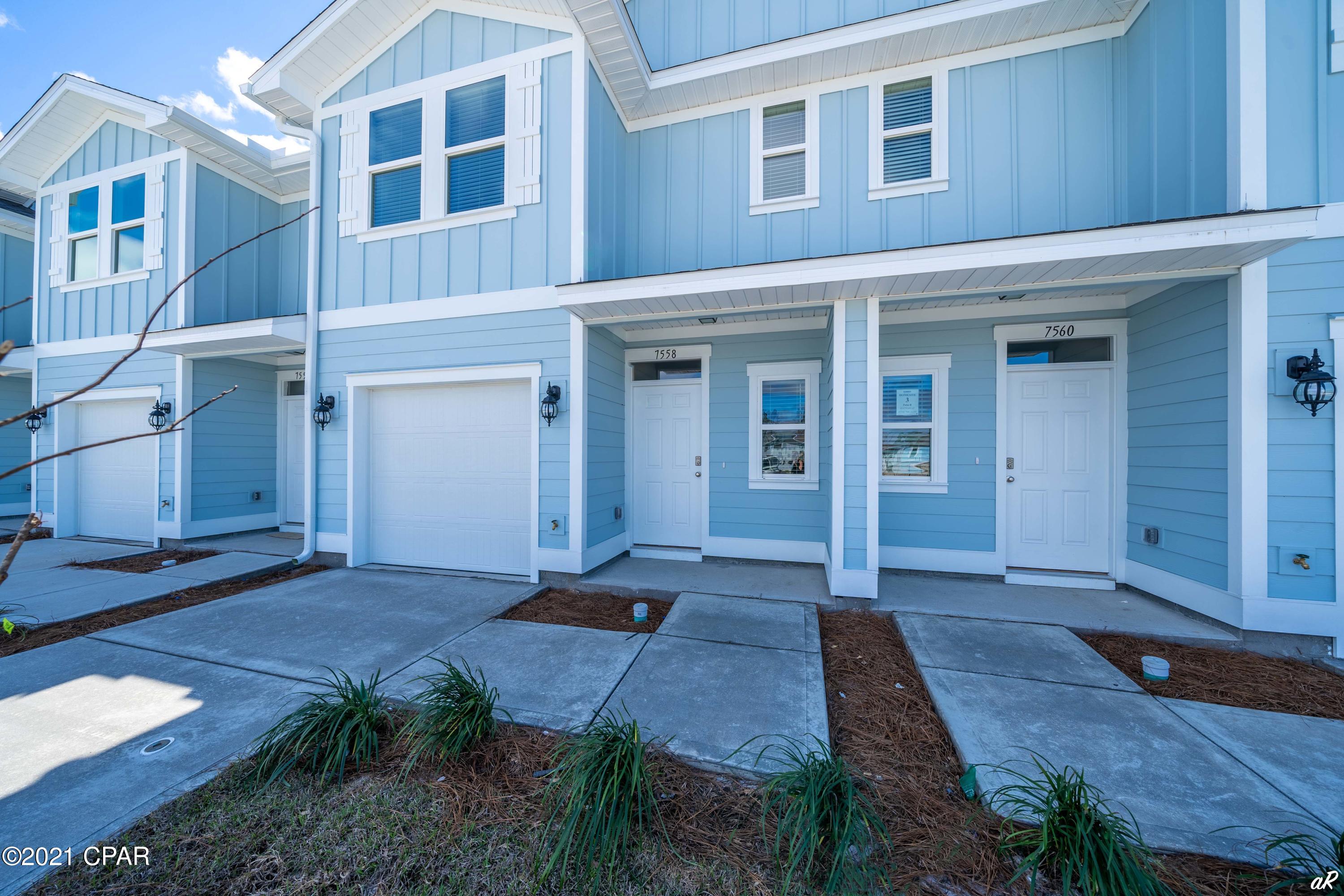 For Lease - Hathaway Townhomes 3 bedrooms, 2.5 baths ready for immediate move in. These units provide a fresh, modern feel with vinyl plank flooring, granite counters, custom cabinetry and open concept living space. Providing natural landscaped privacy, you're sure to enjoy lounging on the back deck. First floor offers the living room, kitchen with all appliances, half bath and one car garage. Upstairs boasts a stunning master bedroom suite with ensuite bathroom including double vanities. Two additional bedrooms, with shared hallway bath, and laundry closet; Hathaway Townhomes offers a resort-style pool and sidewalks. *Pets negotiable with $350 non-refundable pet deposit, $50 pet fee and $25 per month.
