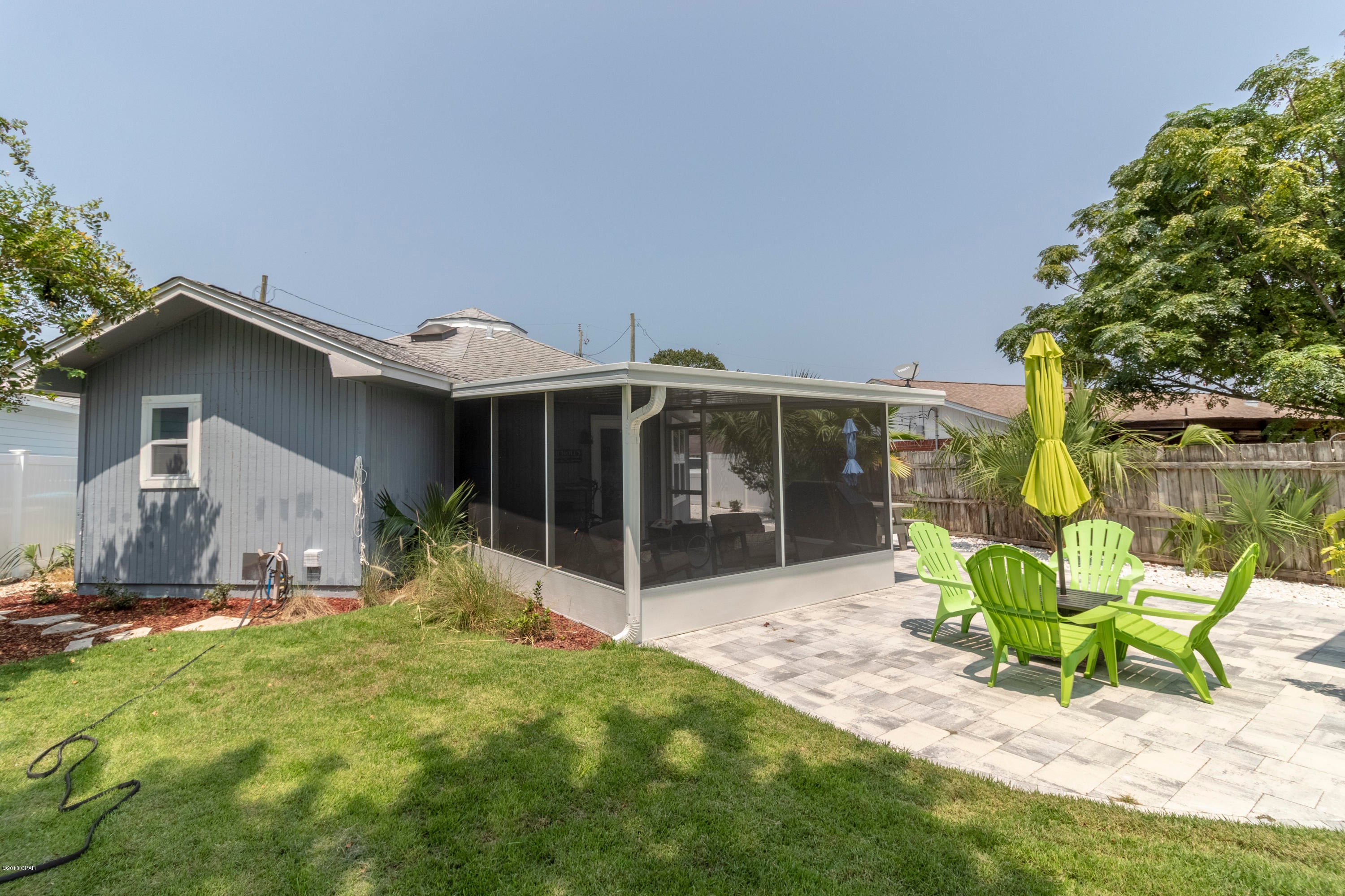 Fully furnished, cute 2 bedroom, 2 bath Florida cottage located near Pier Park, beaches and schools. Property includes washer and dryer. Please contact Paradise Properties at 850-588-7136. Background check and 6 month lease required. No pets allowed.