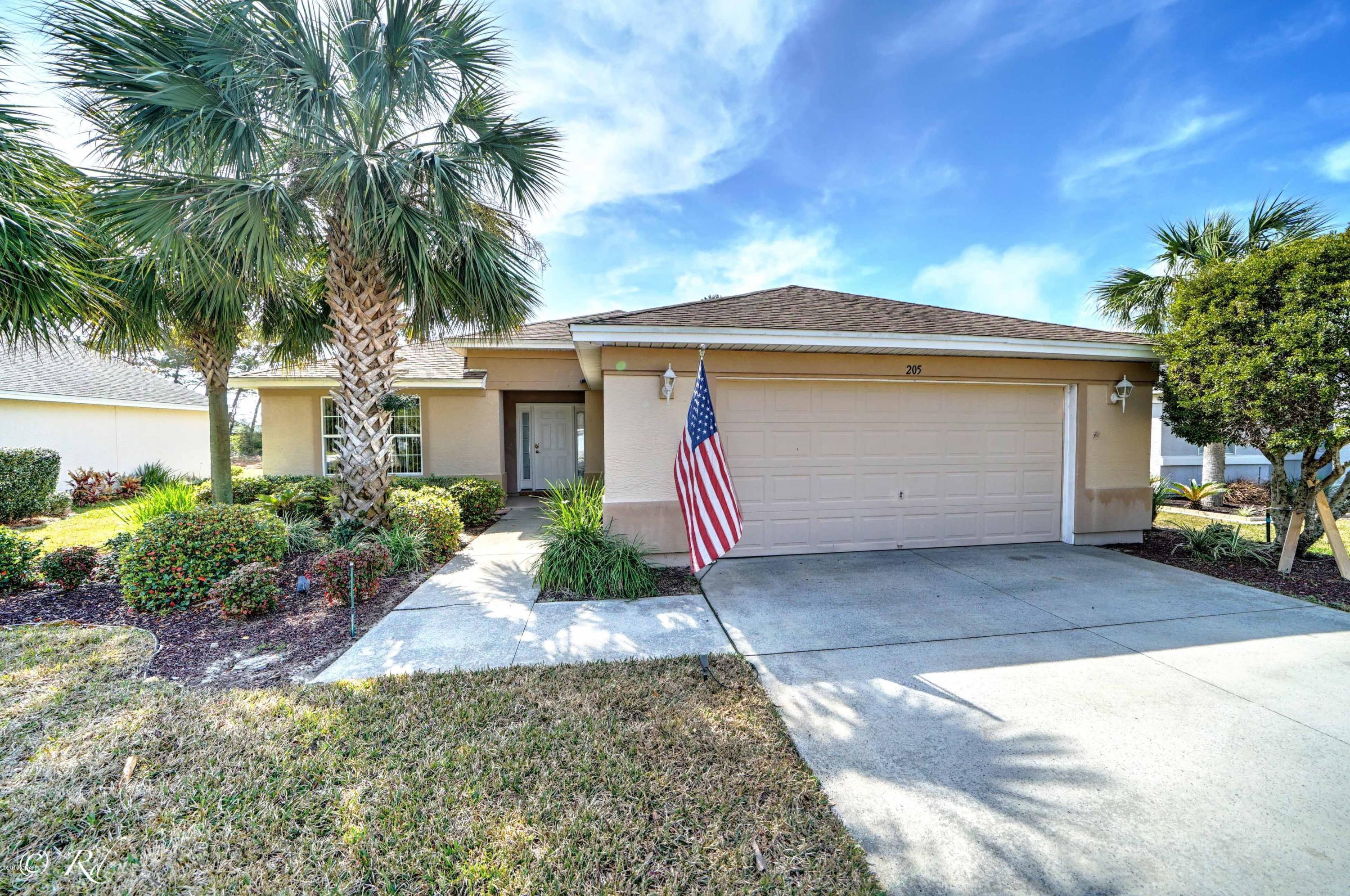 ''The Palm'' model in Palmetto Trace is one of the most popular layouts. Full 3 bed/2bath plus an extra bonus room/office.This one owner home has been well kept and has a  few perks added such as over cabinet lighting, pre-wired for whole home generator,  extra shelving, added storage space in the attic and heat barrier in the attic. The open living/dining/kitchen area overlooks the large screened in patio. The home is under a termite bond. Most furniture and accessories are negotiable. A few pieces and accessories are not for sale. Seller is offering a one year home warranty through AHS.