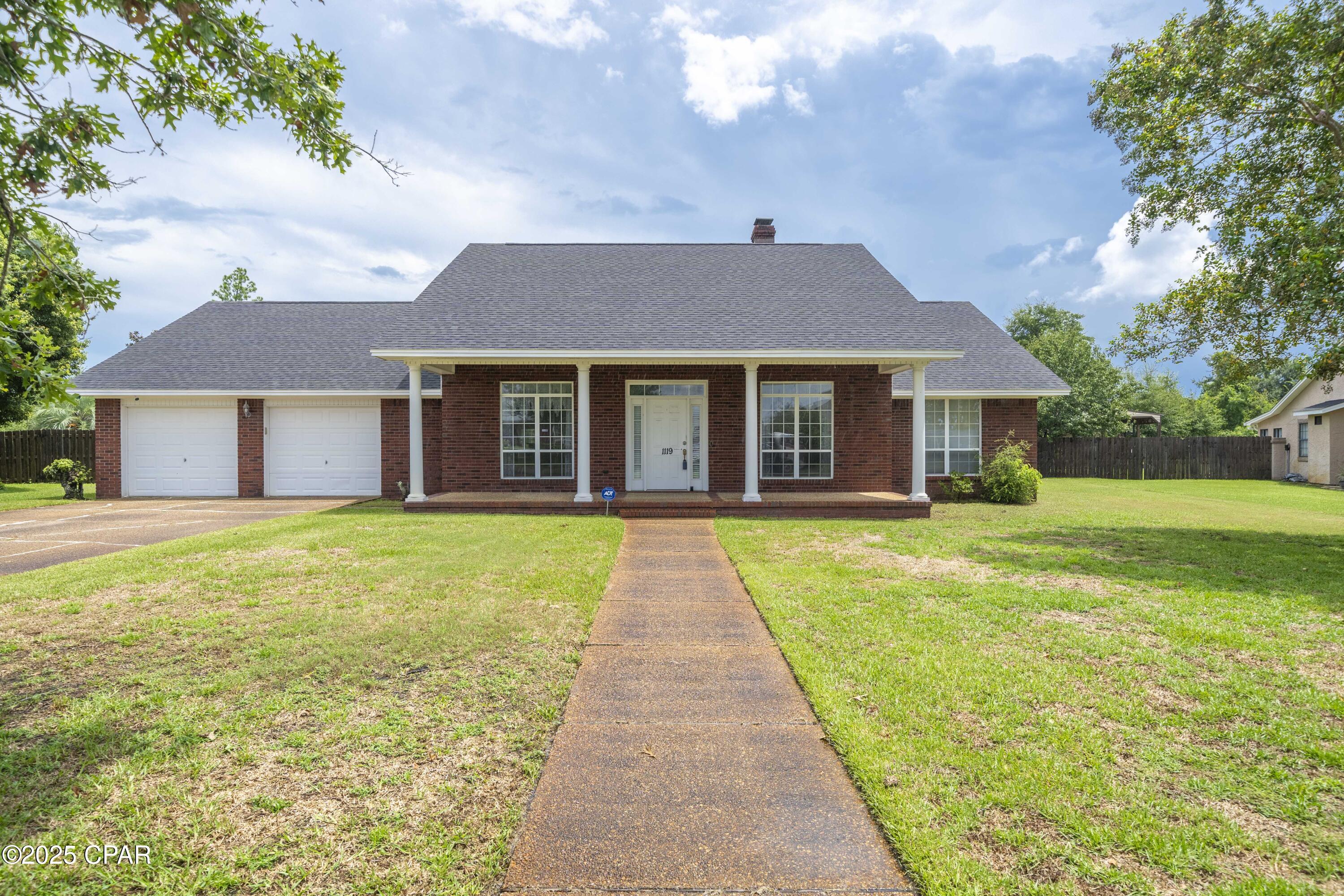 CURRENTLY UNDER CONTRACT, SELLER WILL CONSIDER BACKUP OFFERS
Welcome to this beautiful 4-bedroom, 2.5-bathroom home on over half an acre in the sought-after Mill Bayou subdivision of Lynn Haven. This community is known for its quiet streets, friendly atmosphere, and unbeatable location close to parks, schools, and recreation.

Inside, you'll find a flexible floor plan featuring a formal dining room, an eat-in kitchen with a walk-in pantry, and a designated sitting area or office space. The inviting living room boasts a wood-burning fireplace, perfect for cozy evenings.

The primary suite is a private retreat with vaulted ceilings, direct patio access, a walk-in closet, and a spacious en suite bathroom. Enjoy Florida living year-round in the screened-in patio overlooking the expansive backyard -- ideal for entertaining or relaxing.

Key updates include:

BRAND NEW ROOF (February 2026)

HVAC (2018)

Hot Water Heater (2016)

Mill Bayou Location Highlights:

Just minutes to the Lynn Haven Recreation Center and Lynn Haven Bayou Park & Preserve, offering playgrounds, sports fields, kayak launches, trails, and more.

Quick access to Highways 231 and 390, making commutes to Tyndall Air Force Base (~14 miles), Naval Support Activity (~13 miles), and Gulf Coast beaches (~30 minutes) a breeze.

Close to shopping, dining, and excellent local schools. With a two-car garage, spacious lot, and a prime location in one of Lynn Haven's most desirable neighborhoods, this property offers comfort, charm, and convenience all in one.