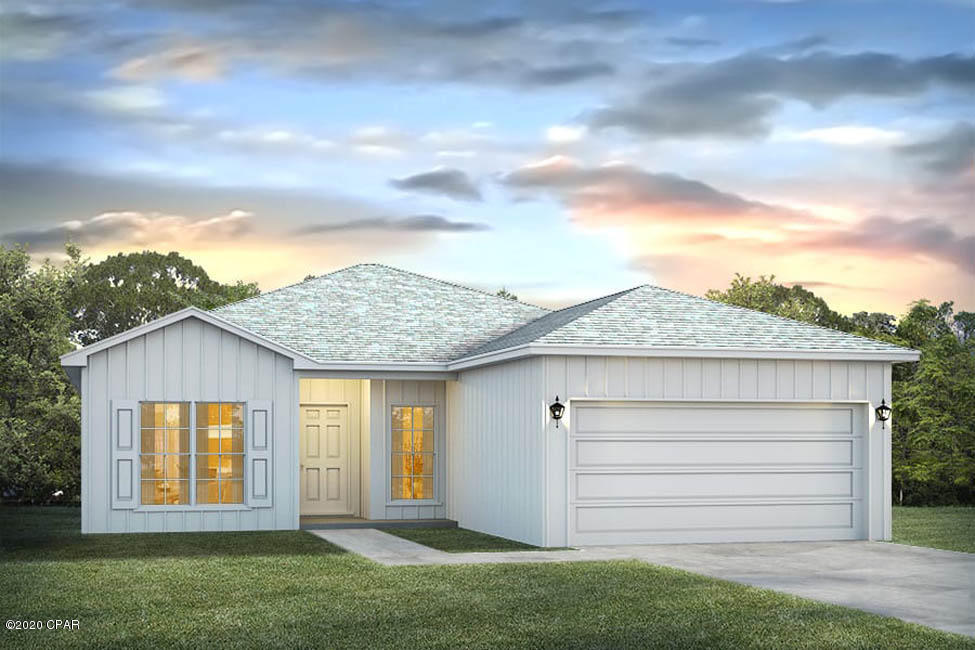 Welcome to Sunset Village. These homes have traditional 8' ceilings, vinyl flooring throughout, quality paint on walls, and a standard Frigidaire

appliance package. This Alpine floorplan has an appointed dining room just off the foyer, a breakfast area and a galley style kitchen with standard appliances

including stove, microwave and dishwasher. The large family room is open and spacious and leads to the large covered back patio. Bedroom 1 has nice size bath

with double sink vanity, large walk-in closet and a separate linen closet. A standard Smart Home package includes a KwikSet keyless entry, Skybell doorbell, automated front porch lighting, an Echo
Dot device, and Quolsys touch panel which can be integrated to control your lighting, thermostat, front door and so much more.
A builder 10 year structural warranty is also included.

Pictures, photographs, floor plans, elevations, features, colors and sizes are approximate for illustration purposes only and will vary from the homes as built. Home and community information including pricing, included features, terms, availability and amenities are subject to change and prior sale at any time without notice or obligation. For Move-In/Completion Estimates: Ready dates are estimates only. Timing of completion of construction and buyer move-in are subject to contingencies contained in home purchase agreement and governing jurisdictions issuance of a certificate of occupancy, and may change due to forces majeures and other delays or disruptions outside the reasonable control of the Builder.