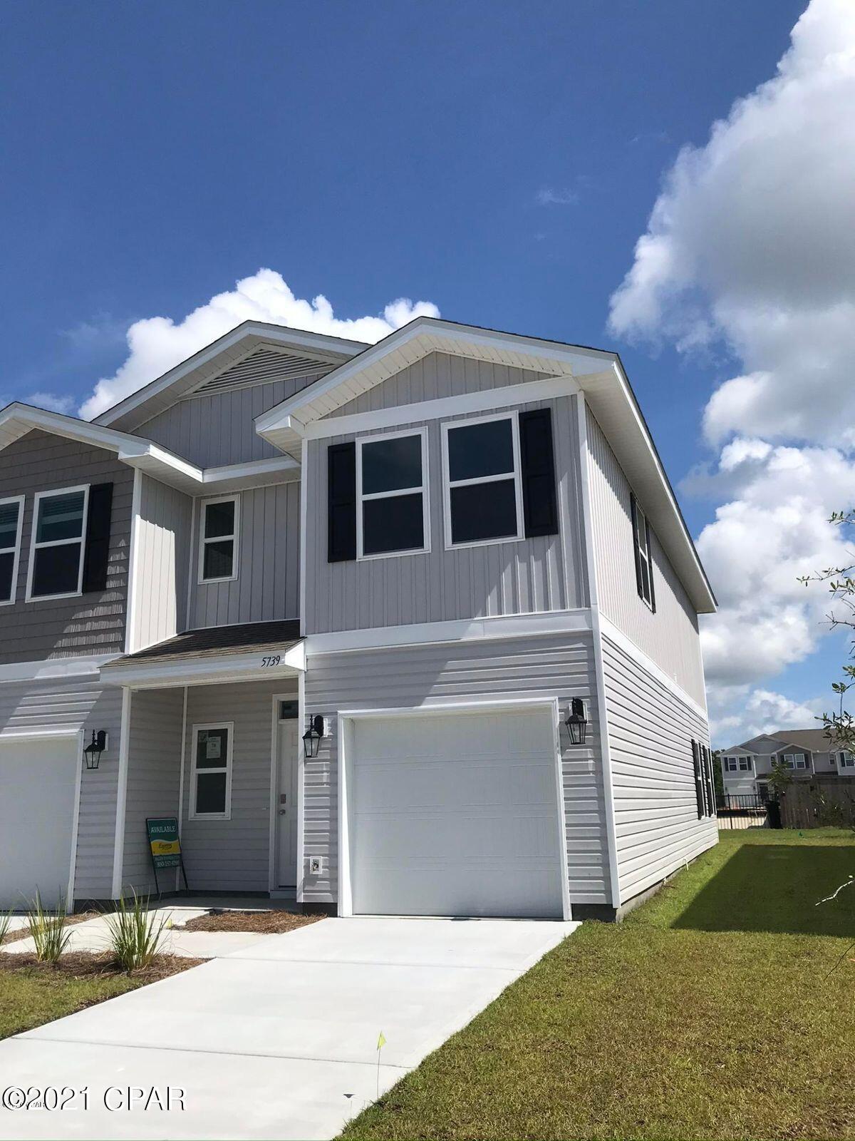 NO SHOWINGS UNTIL 6-20-2021 .  Occupied. This home is like new. You can enjoy the community pool, sidewalks, single car garage (car out f the sun).  Easy entry to Tyndall Parkway for travel into town or Tyndall Air force Base. Bring your furniture and personal belongs and just  relax and start enjoy living.  Steps to cooling off in the pool. Restaurants and shopping.