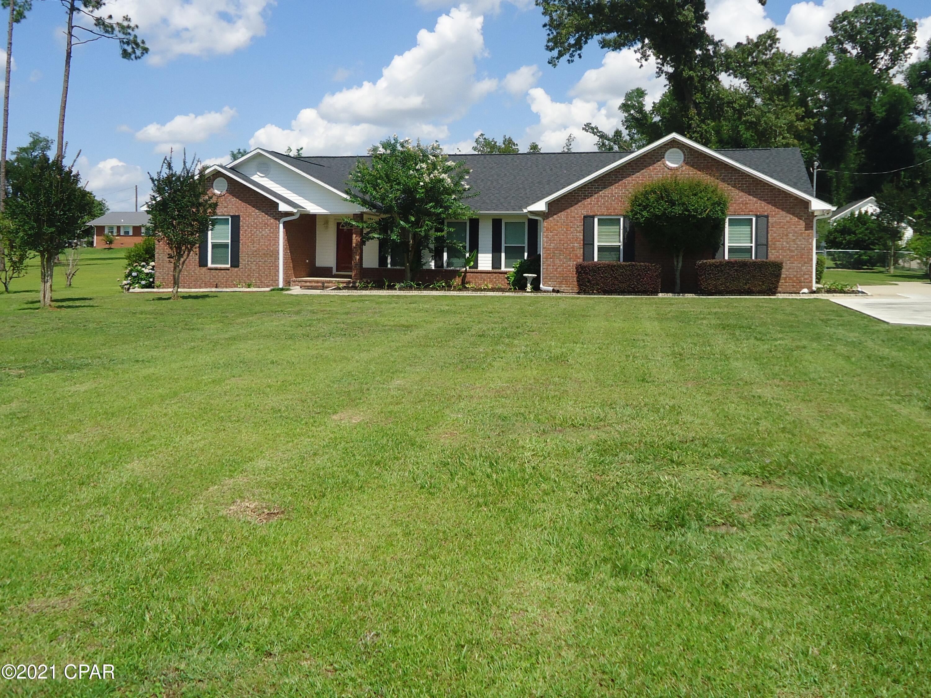 Great split floor plan with 3 bedrroms and 2 baths and vaulted ceiling close to schools and town.  New roof, new hot water heater and new AC and new windows in 2019 renovation..  fabulous fenced in backyard with room to have a garden and pool. Large front yard and concrete driveway.